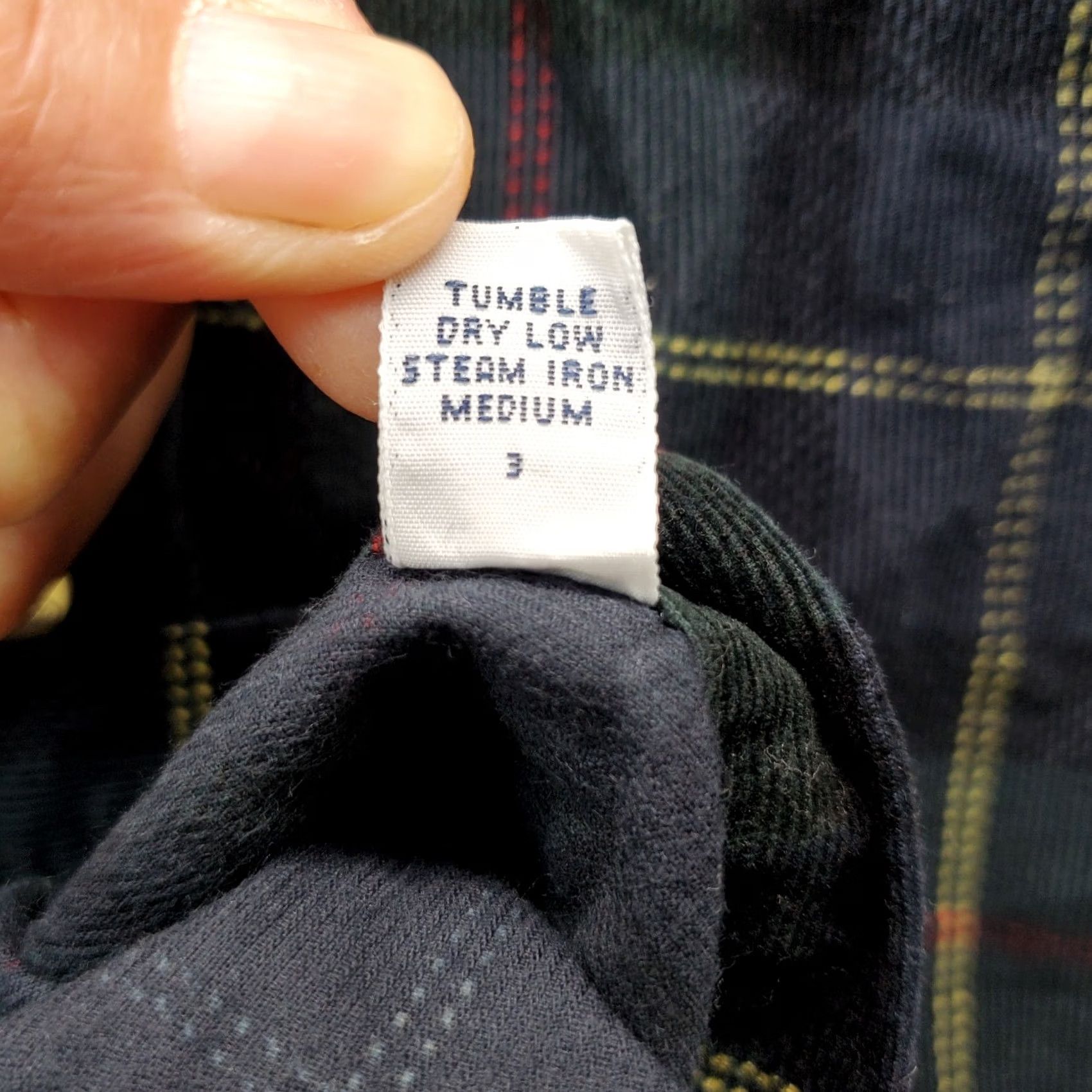 Ralph Lauren Ralph Lauren Golf Shirt Men Size M Multi Plaid Corduroy Long Sleeve Button Up Size US M / EU 48-50 / 2 - 6 Thumbnail