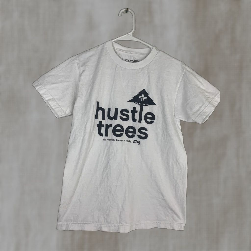 Vintage LRG Men’s Small T Shirt Short Sleeves Lifted Research Group Hustle Trees White Shirt Mens Small White LRG Size US S / EU 44-46 / 1 - 1 Thumbnail