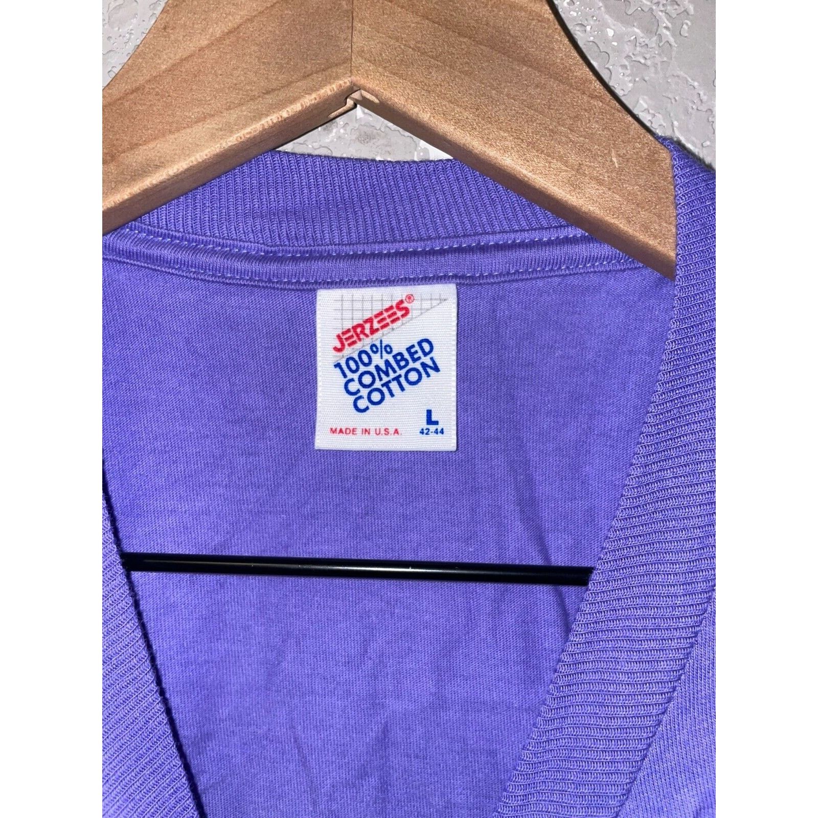 Jerzees Vintage Montana Mountains Shirt Last best Place Tee VTG 90s Size US L / EU 52-54 / 3 - 7 Thumbnail