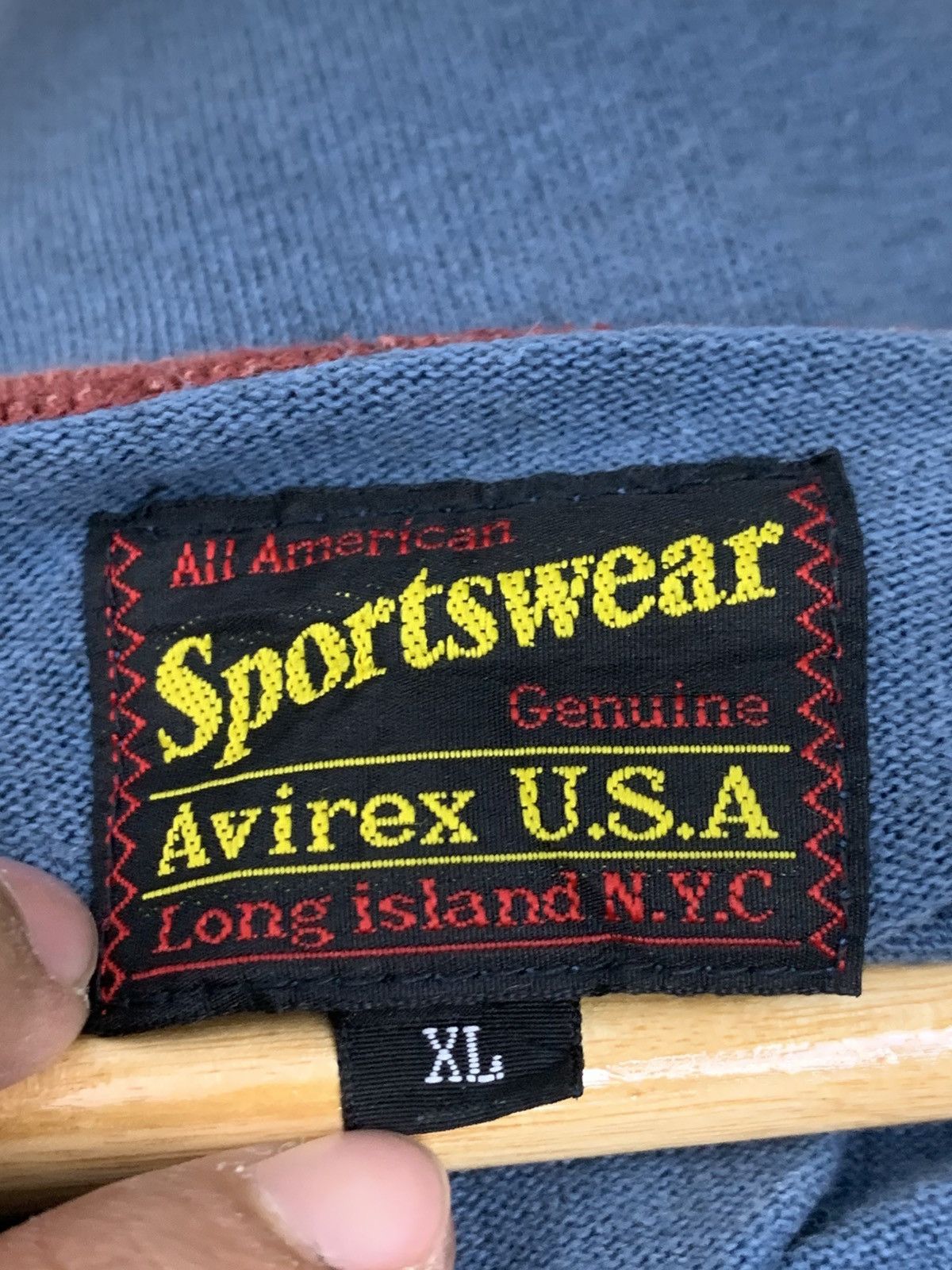 Avirex Vintage Avirex USA T-Shirt Size US XL / EU 56 / 4 - 17 Thumbnail