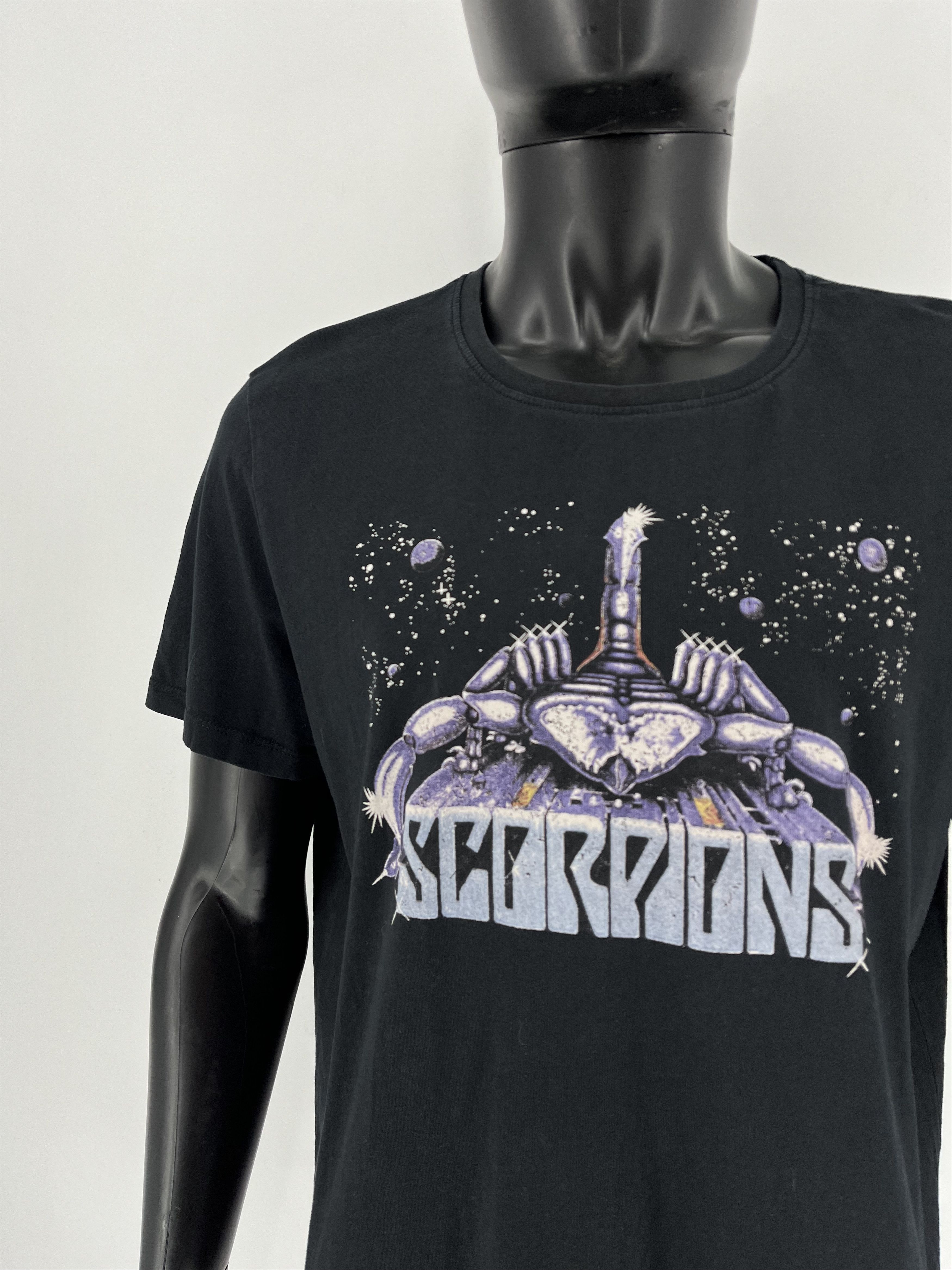 Band Tees Vintage Y2k Scorpions Rock Band T-shirt Band Rock Metal Size US XXL / EU 58 / 5 - 6 Thumbnail