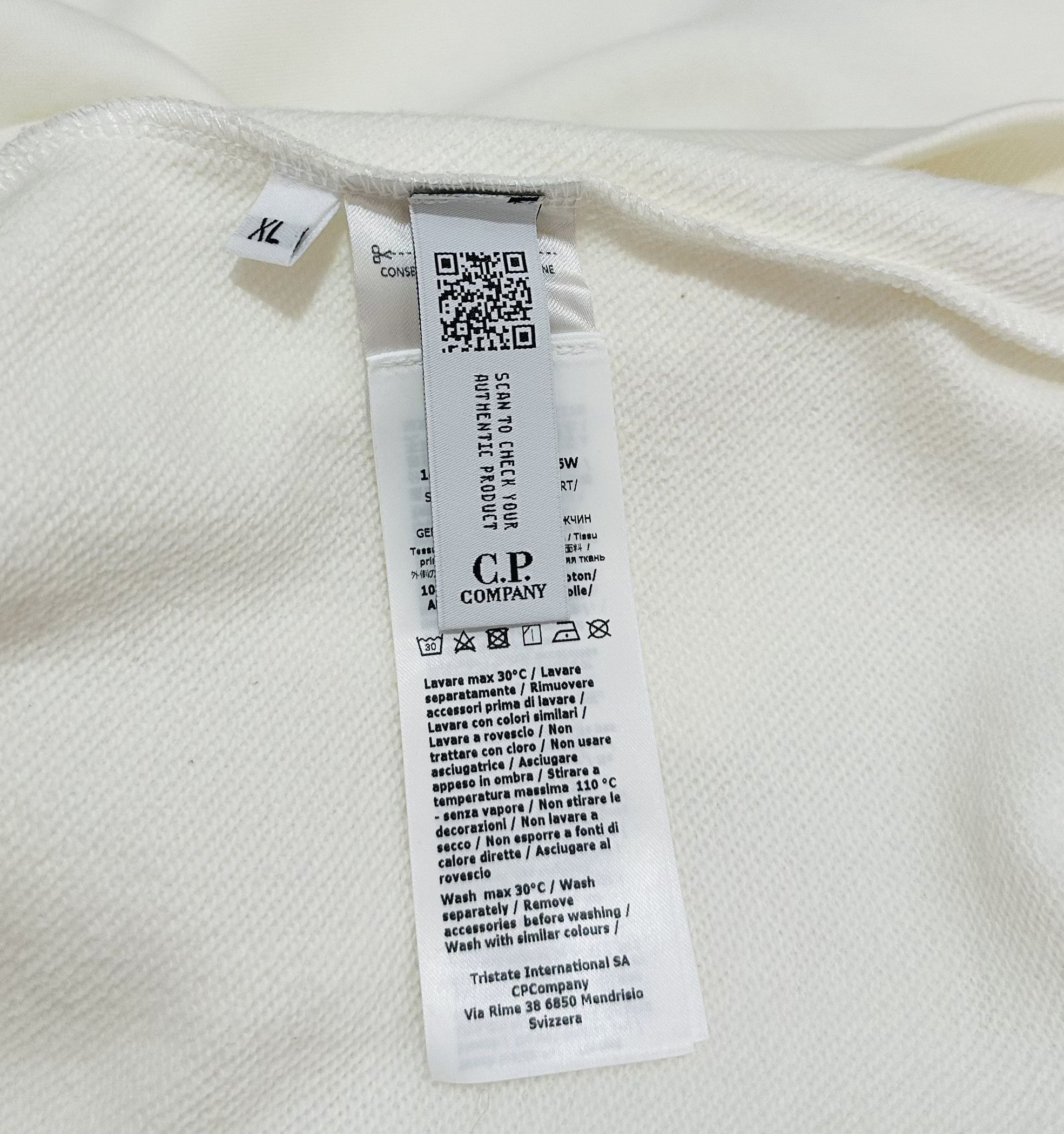 C.P. Company Diagonal Raised Fleece Sweatshirt Size US XL / EU 56 / 4 - 6 Thumbnail