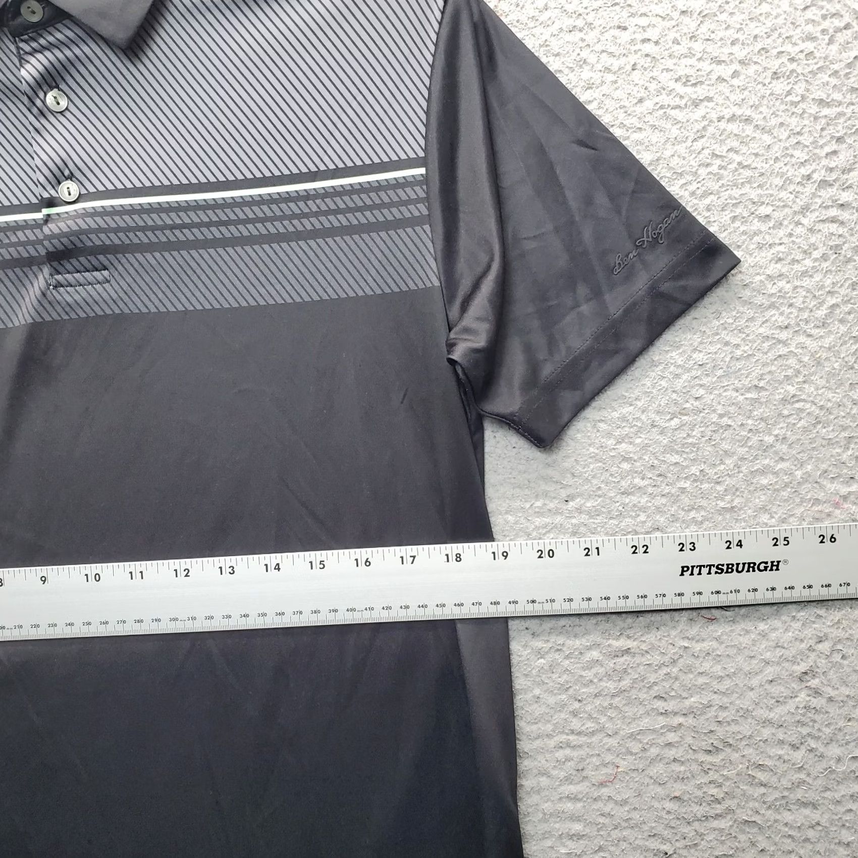 Hogan Ben Hogan Polo Shirt Mens S Multicolor Striped Short Sleeve Polo Size US S / EU 44-46 / 1 - 4 Thumbnail