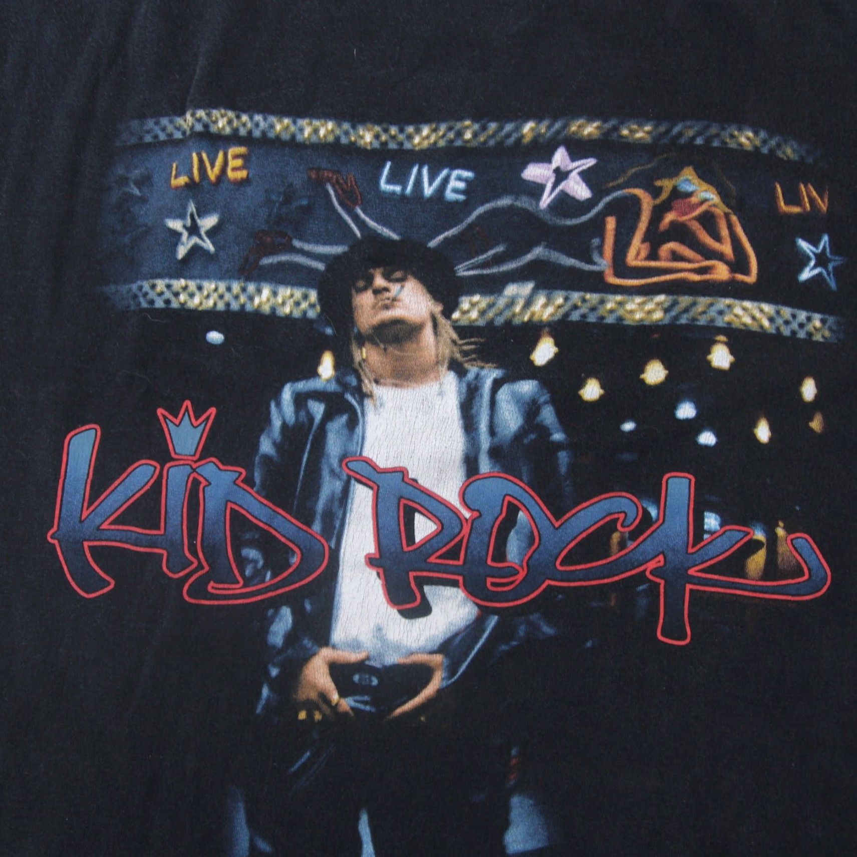 Vintage VINTAGE Kid Rock Tour Shirt Winterland Black Mens Large L Shirt Boys? Size US L / EU 52-54 / 3 - 5 Thumbnail