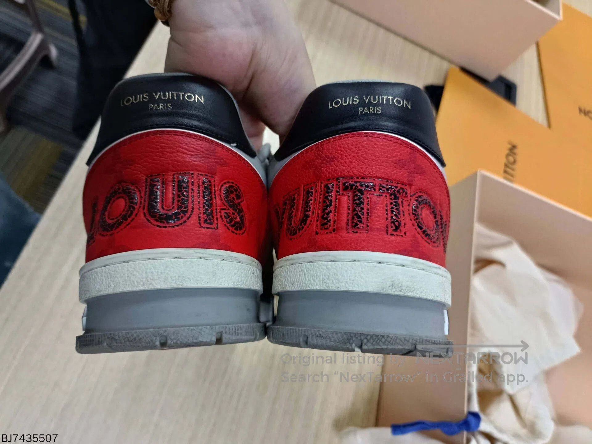 Louis Vuitton louis vuitton trainer low-top casual shoes. Size US 8 / EU 41 - 7 Thumbnail