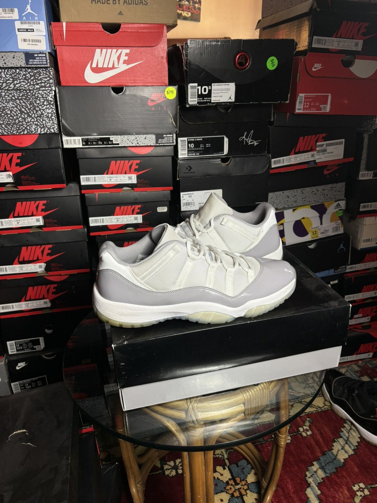 Jordan Brand Jordan 11 low cement grey size 14 Size US 14 / EU 47 - 2 Thumbnail