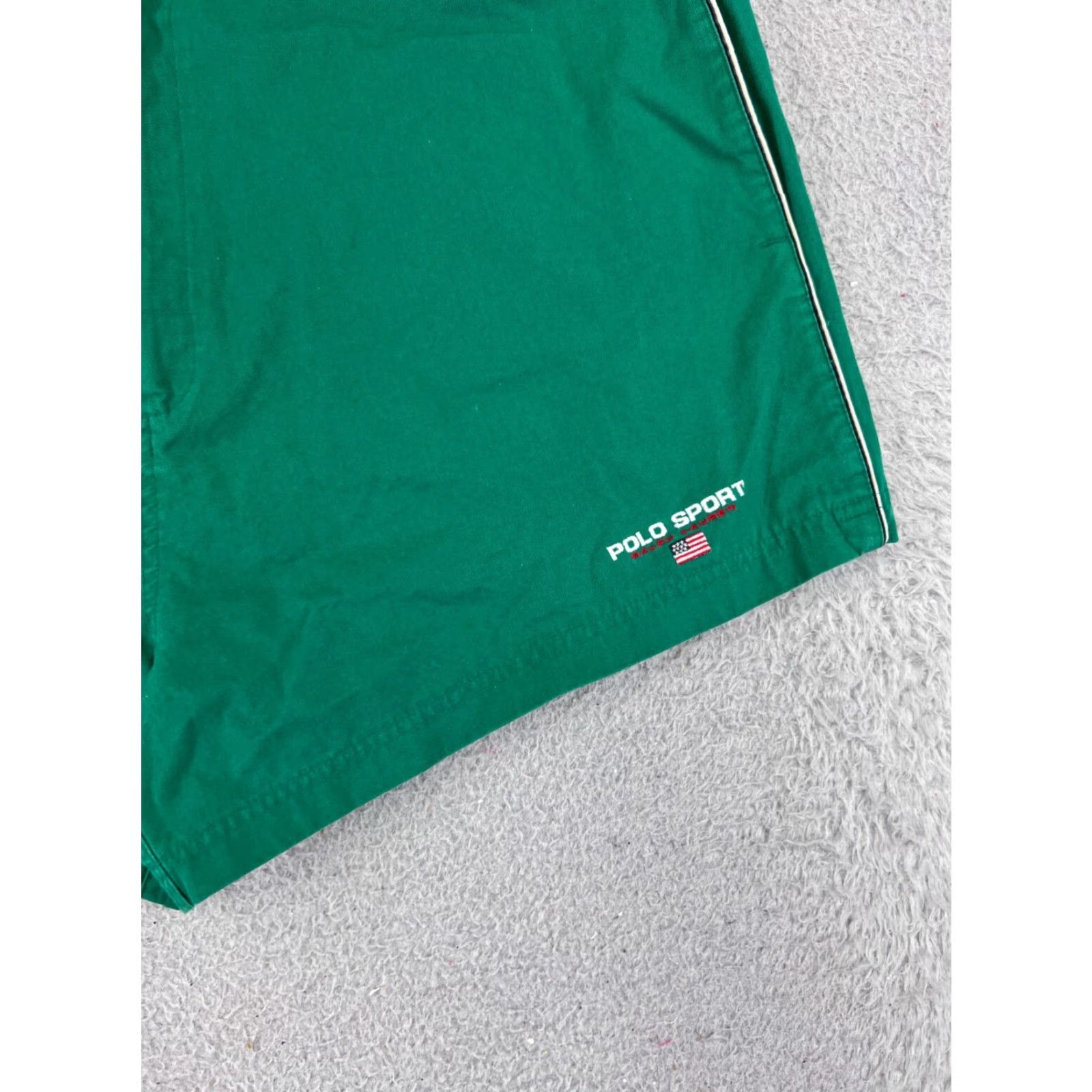 Vintage VINTAGE Polo Sport Shorts Womens 2XL Bermuda 38" Green 100% Cotton Golf Activewear Mens? Size 40" / US 18 - 4 Thumbnail