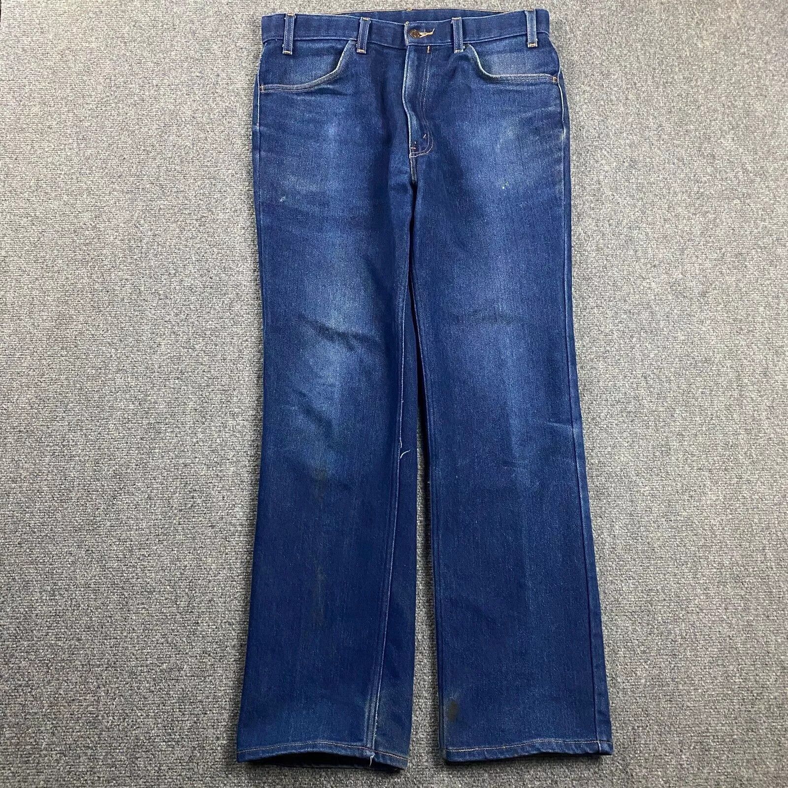 Vintage Levi's Jeans 36x32 Straight Leg Distressed Mens
