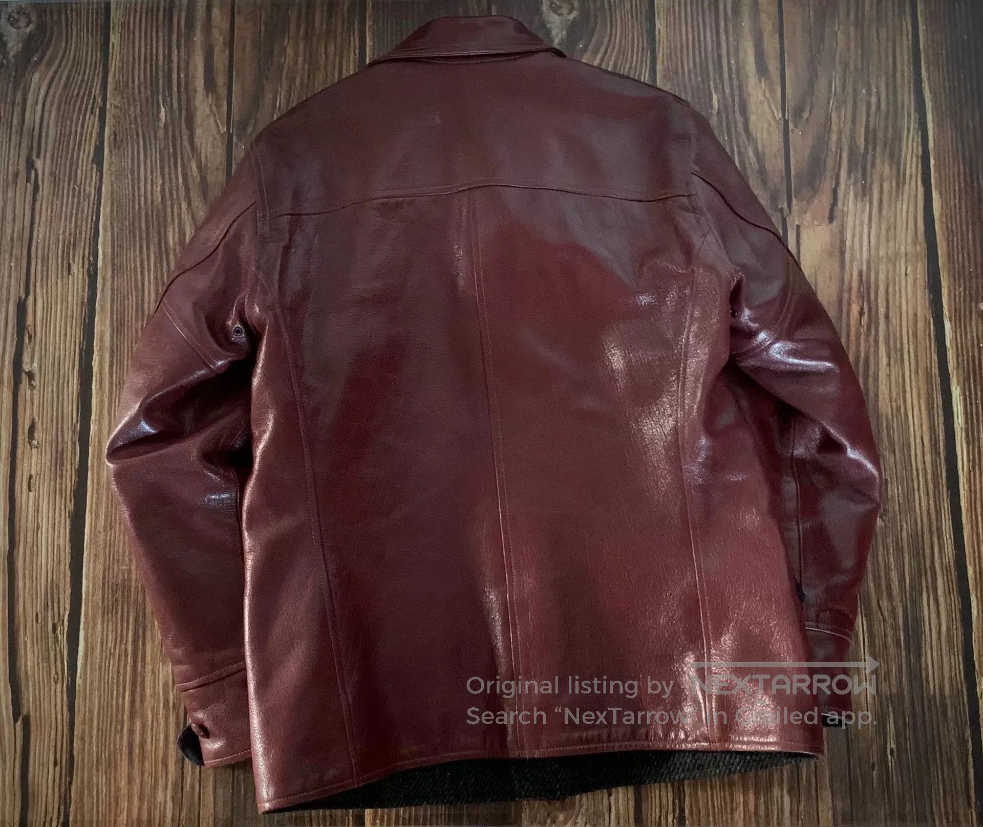 Freewheelers freewheelers burgundy leather jacket. Size US M / EU 48-50 / 2 - 3 Thumbnail