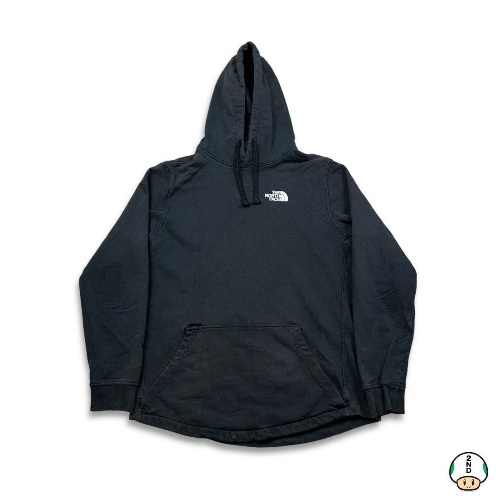 The North Face × Vintage The North Face Hoodie Distressed Pullover Hooded Sweatshirt Size US L / EU 52-54 / 3 - 1 Thumbnail