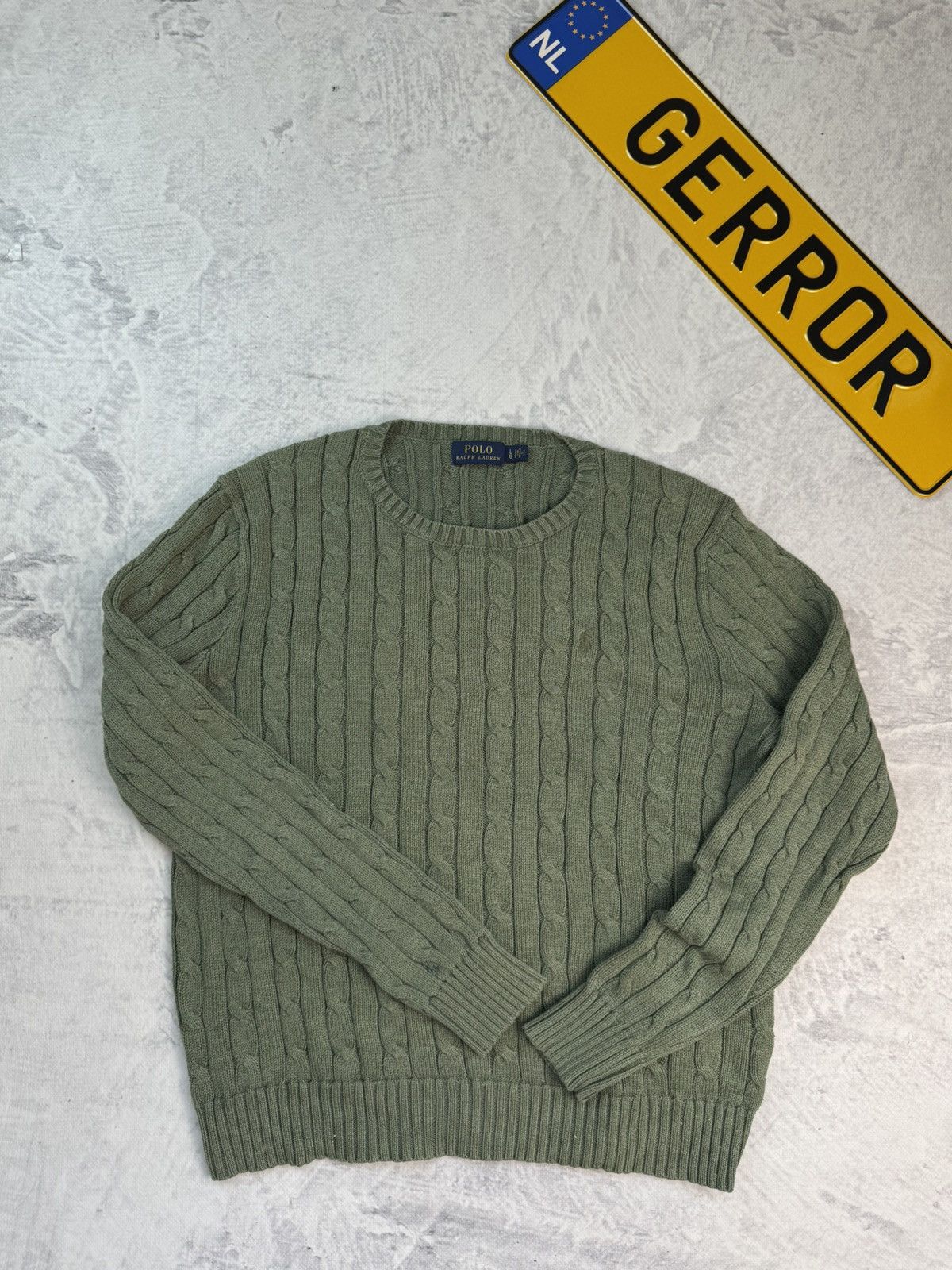 Polo Ralph Lauren × Ralph Lauren × Vintage POLO RALPH LAUREN VINTAGE BASIC LOGO OVERSIZE SWEATER Size US L / EU 52-54 / 3 - 2 Thumbnail