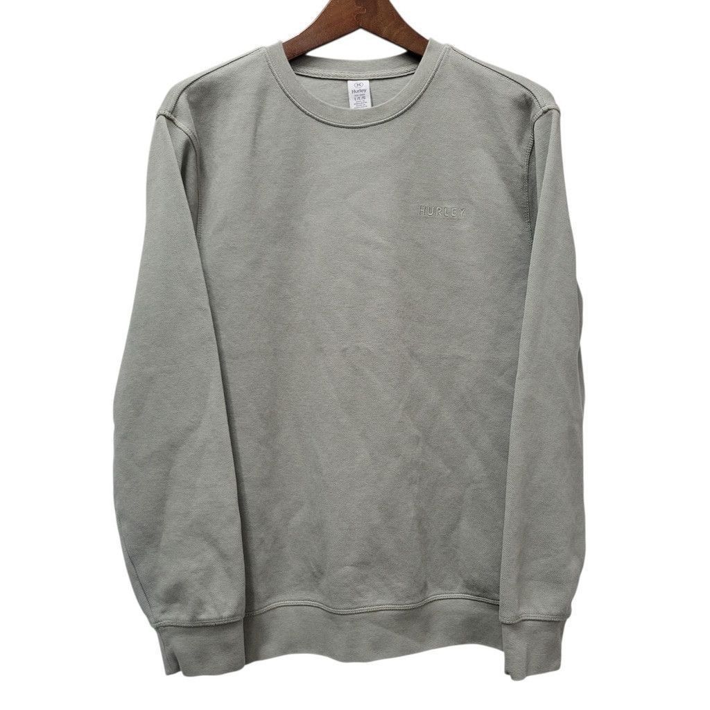 Hurley HURLEY Men's Performance Long-Sleeves Olive Sweatshirt Large Size US L / EU 52-54 / 3 - 1 Thumbnail