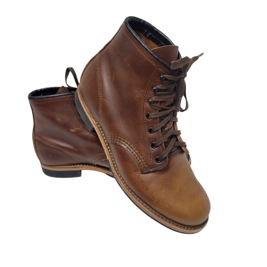 Red Wing RED WING 9070 Black Round Toe Leather Boots (US 8D) | Grailed
