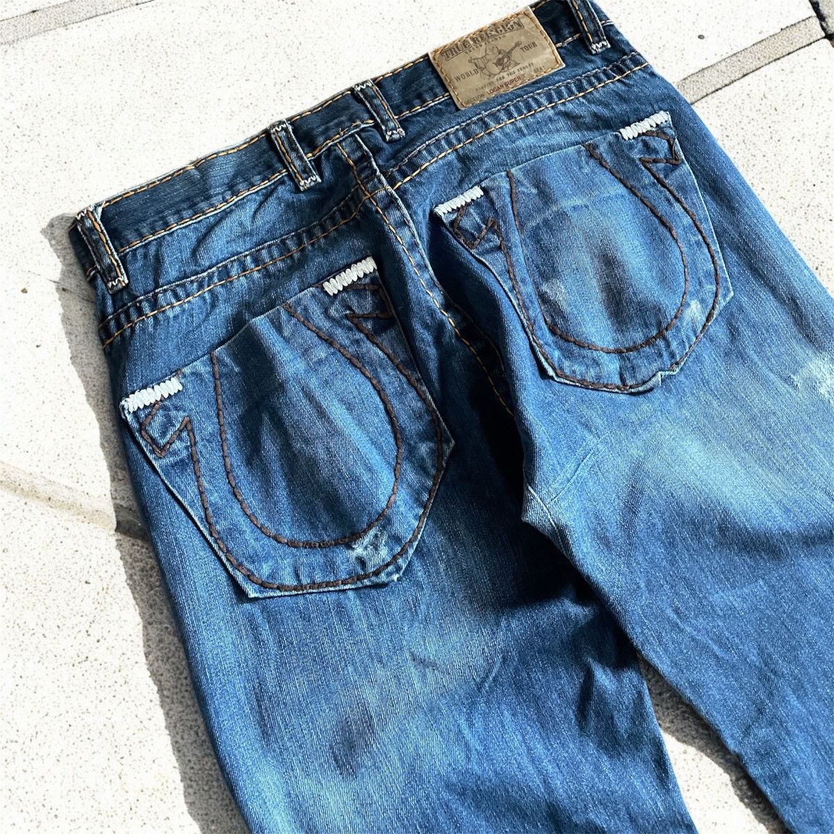 True Religion VINTAGE True Religion Jeans Section LOGAN Super T Size US 32 / EU 48 - 11 Thumbnail