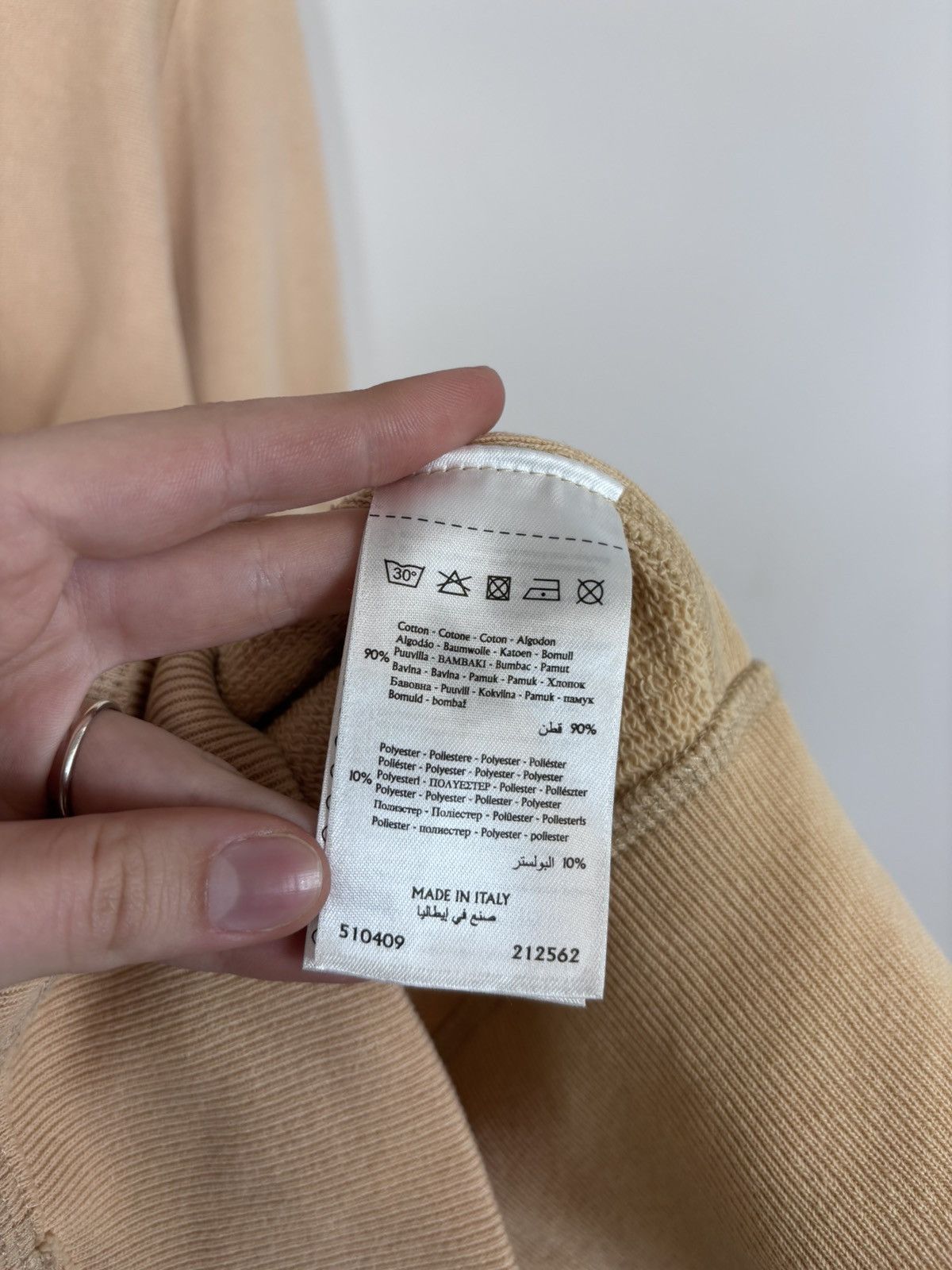 Champion Champion x END Reverse Weave Warm Up Ivory Peach Hoodie Size US S / EU 44-46 / 1 - 15 Thumbnail