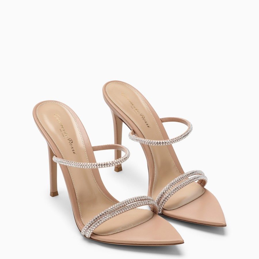 Gianvito Rossi o1d2blof0824 Sandals in Peach Size US 6.5 / IT 36.5 - 2 Thumbnail
