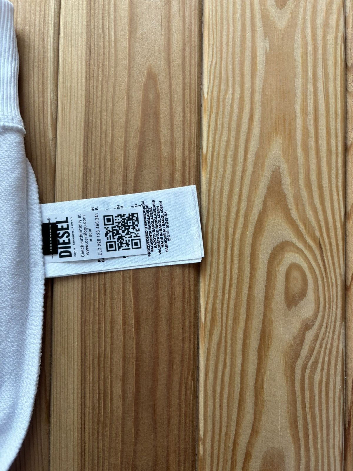 Diesel New Diesel hoodie with a large logo Size US L / EU 52-54 / 3 - 4 Thumbnail