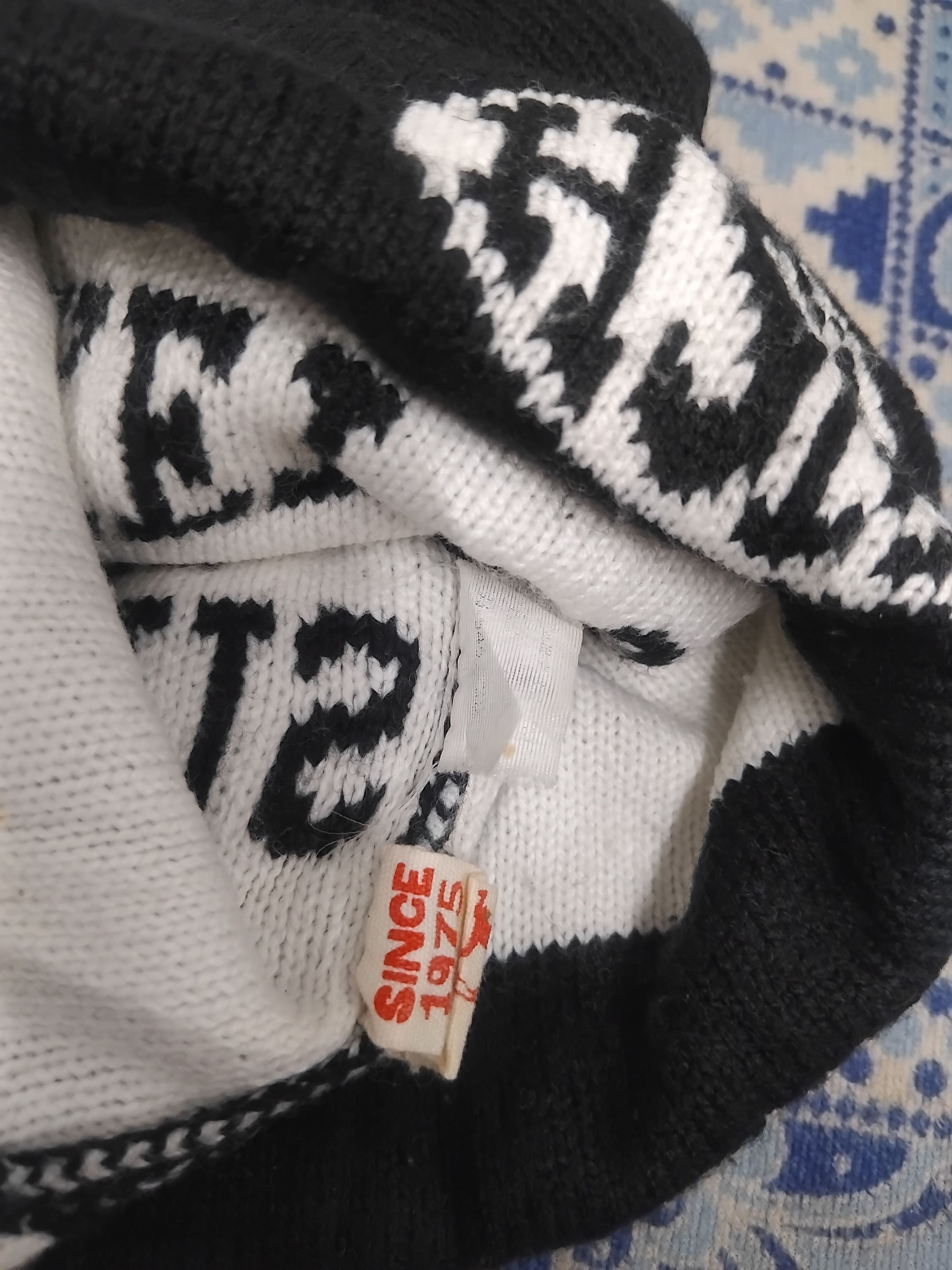 Japanese Brand 💥Hsm streetwear black colour beanie hat Size ONE SIZE - 2 Thumbnail
