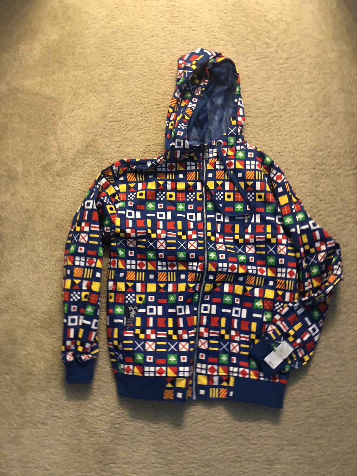 LRG × Vintage New y2k LRG x lifted research group Monaco flag zip up Size US L / EU 52-54 / 3 - 1 Thumbnail