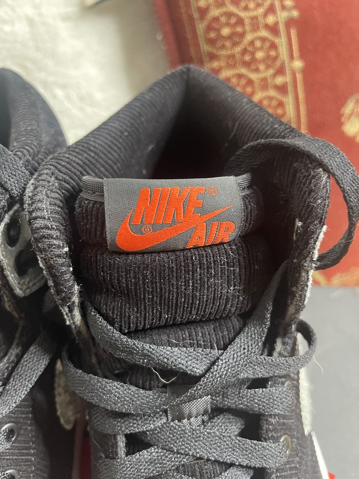 Jordan Brand Jordan 1 Retro High OG Satin Shadow Aleali May Size US 13 / EU 46 - 4 Thumbnail