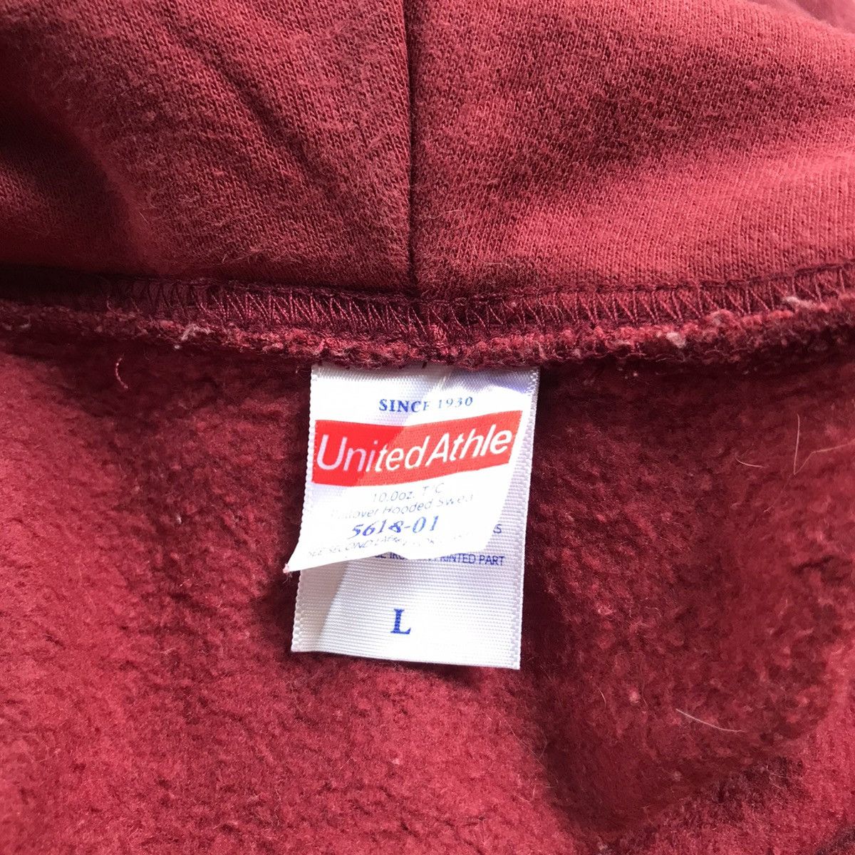 Japanese Brand × Vintage 2000’s blank hoodie united athle Size US L / EU 52-54 / 3 - 3 Thumbnail