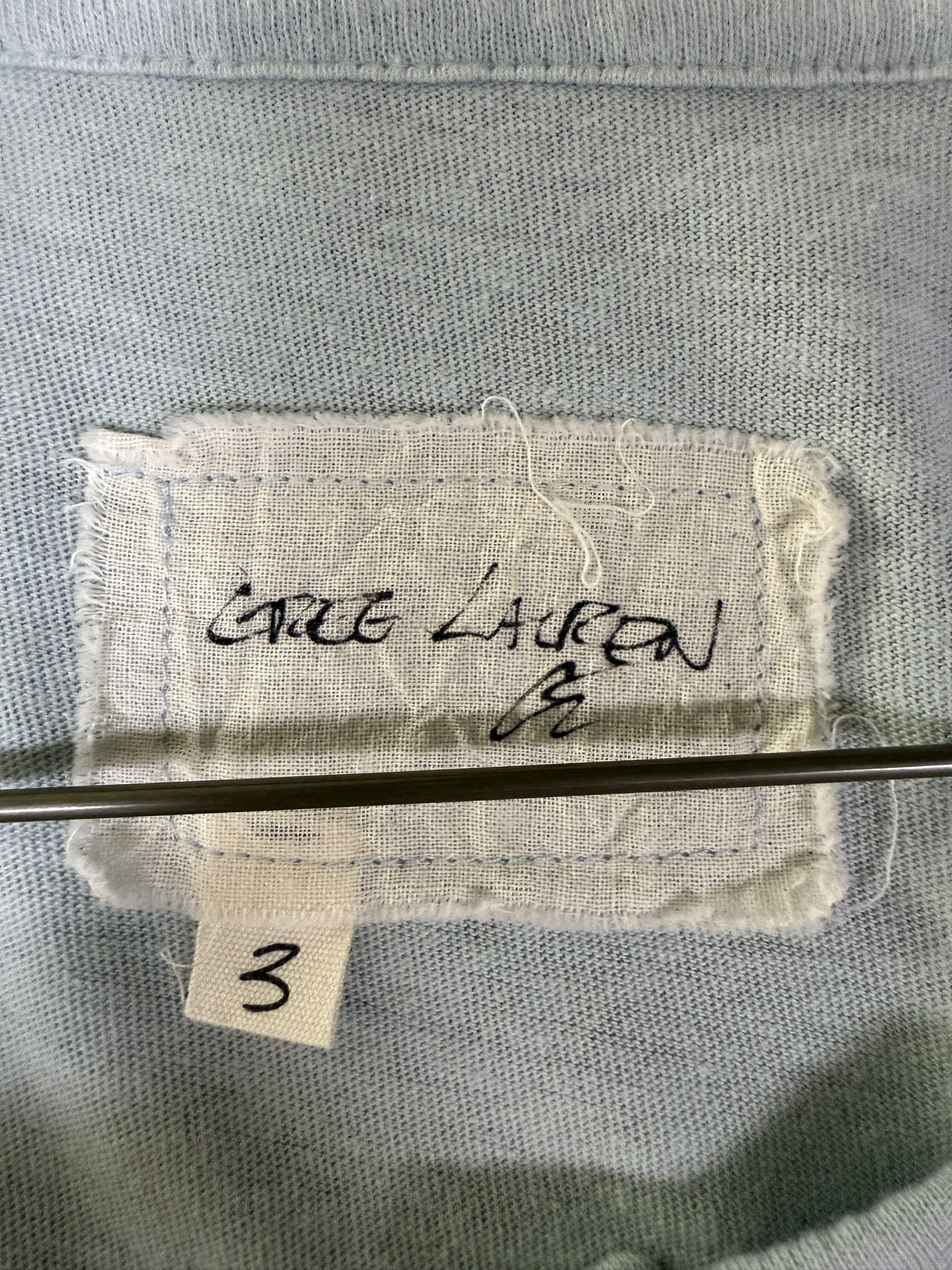 Greg Lauren Greg Lauren Short Sleeve Henley Shirt Size US L / EU 52-54 / 3 - 3 Thumbnail