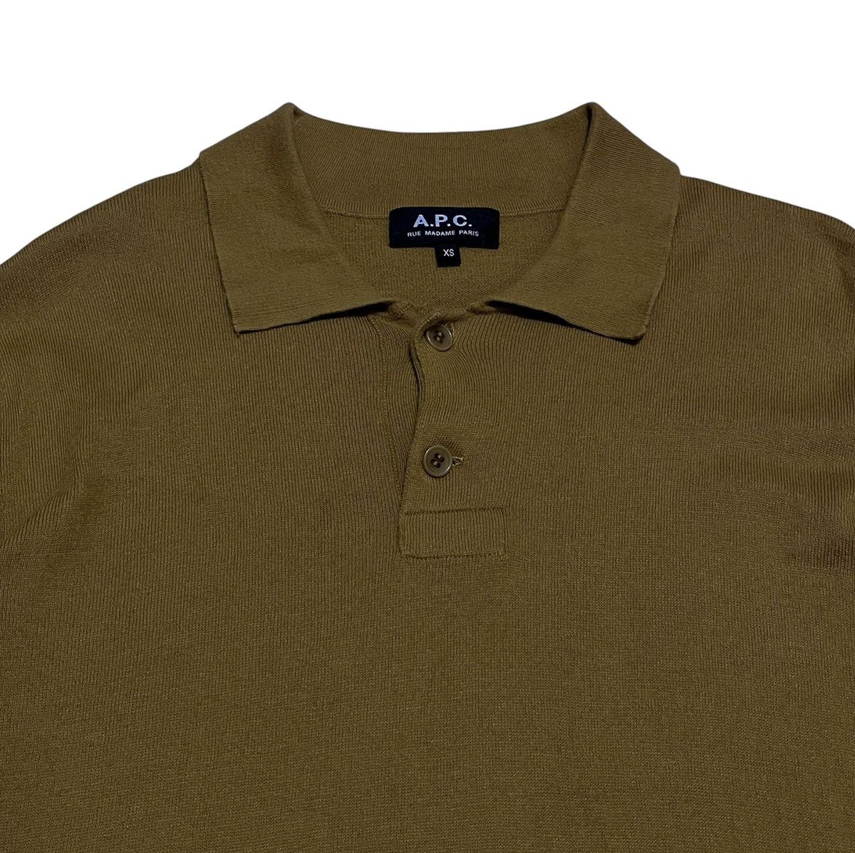 A.P.C. A.P.C Knit Polo Size US M / EU 48-50 / 2 - 2 Thumbnail