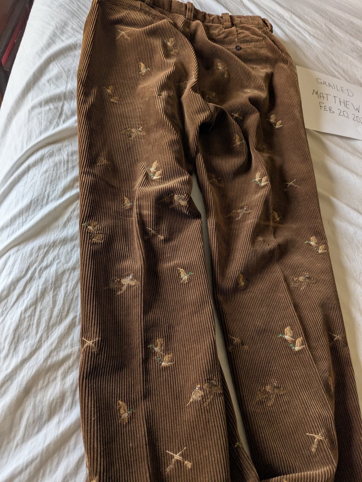 Other Polo by Ralph Lauren Vintage Curduroy Size US 36 / EU 52 - 6 Thumbnail