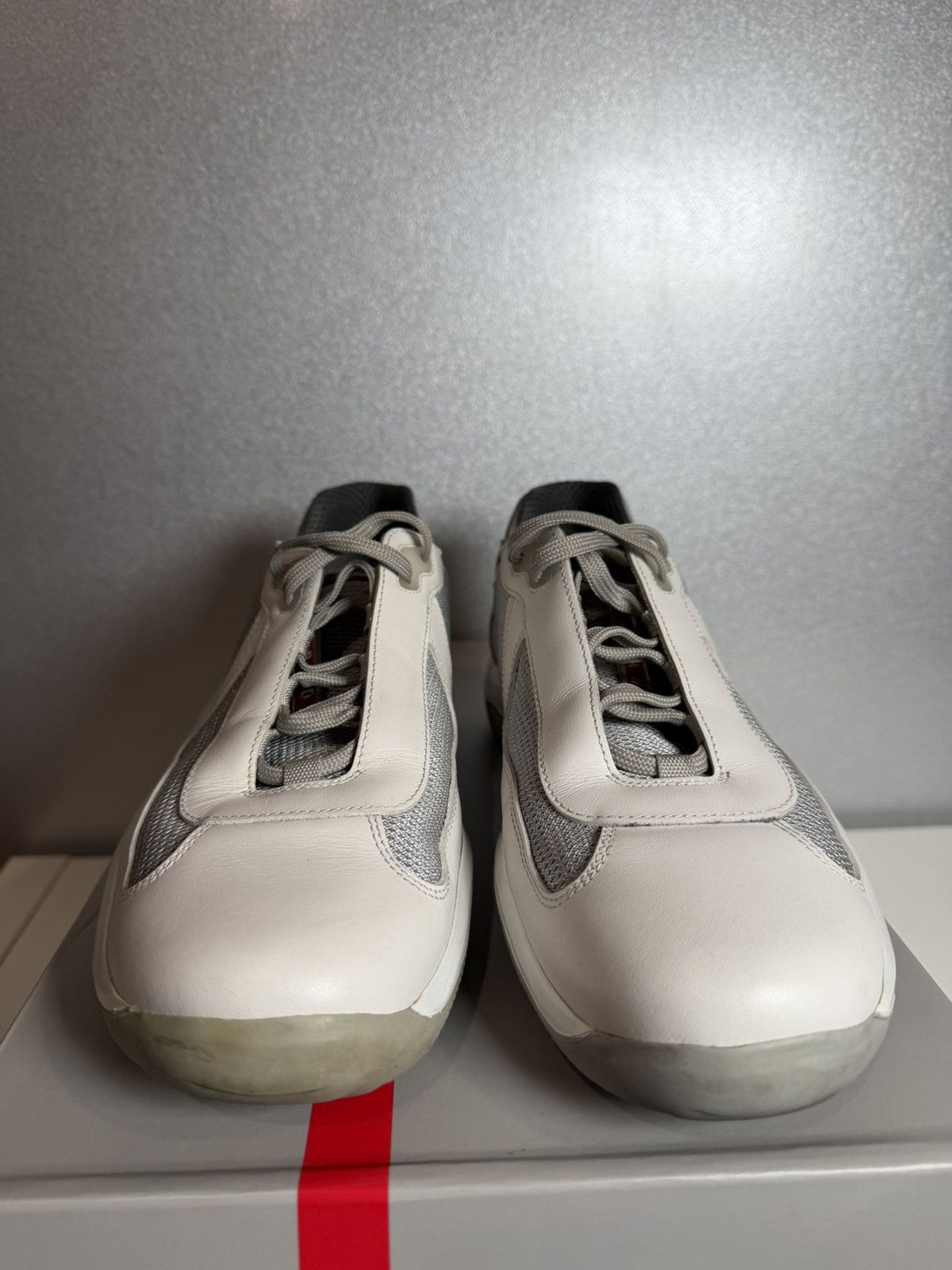 Prada Prada America’s Cup Grey Mens Low Top Size US 9.5 / EU 42-43 - 5 Thumbnail