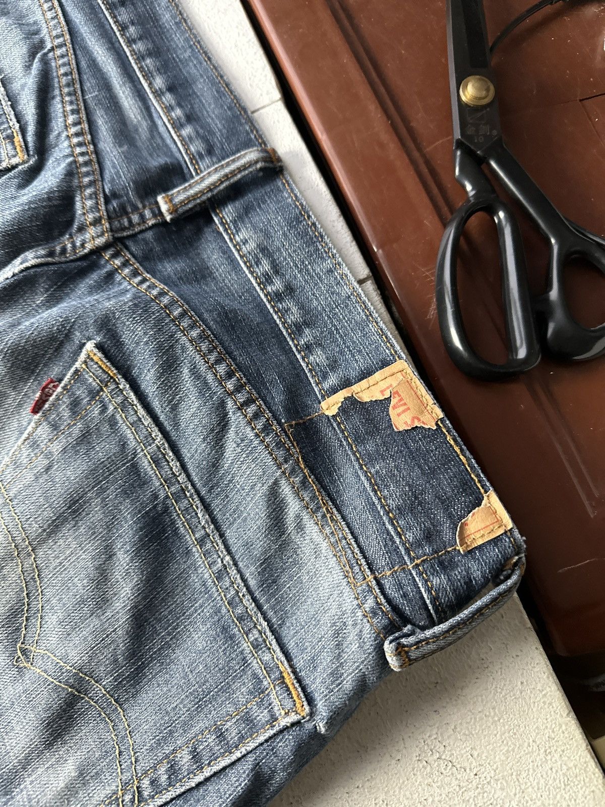 Levi's 🚨Vintage 90s Levis Jeans 00505 Rare Light Wash Denim 505 Size US 34 / EU 50 - 16 Thumbnail