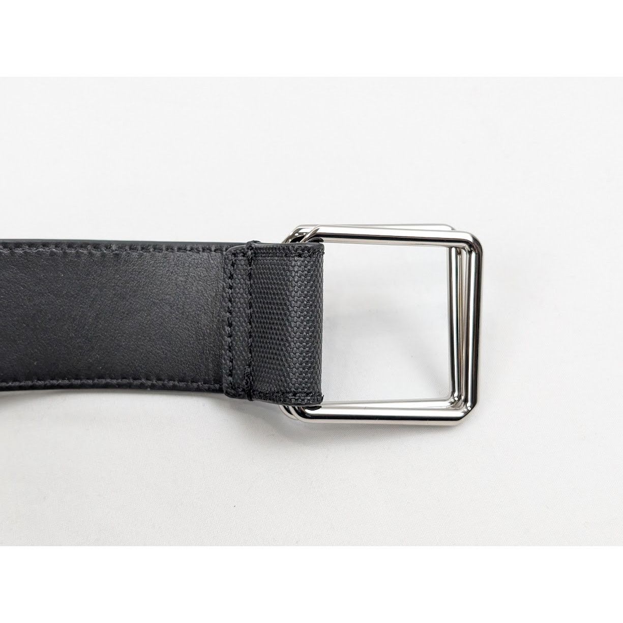 Givenchy o1rshd1 Size: 95 / Double Ring Belt in Black Size 36 - 8 Thumbnail
