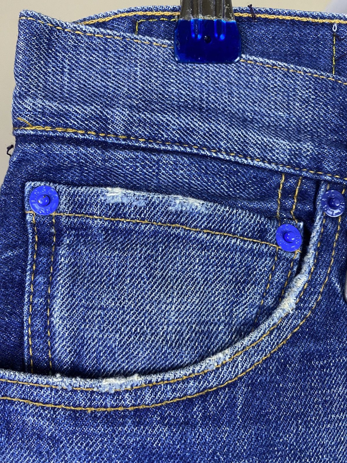 Fragment Design × Levi's Levi’s Fenom x Fragment Design Selvedge Denim Pants Size US 30 / EU 46 - 12 Thumbnail