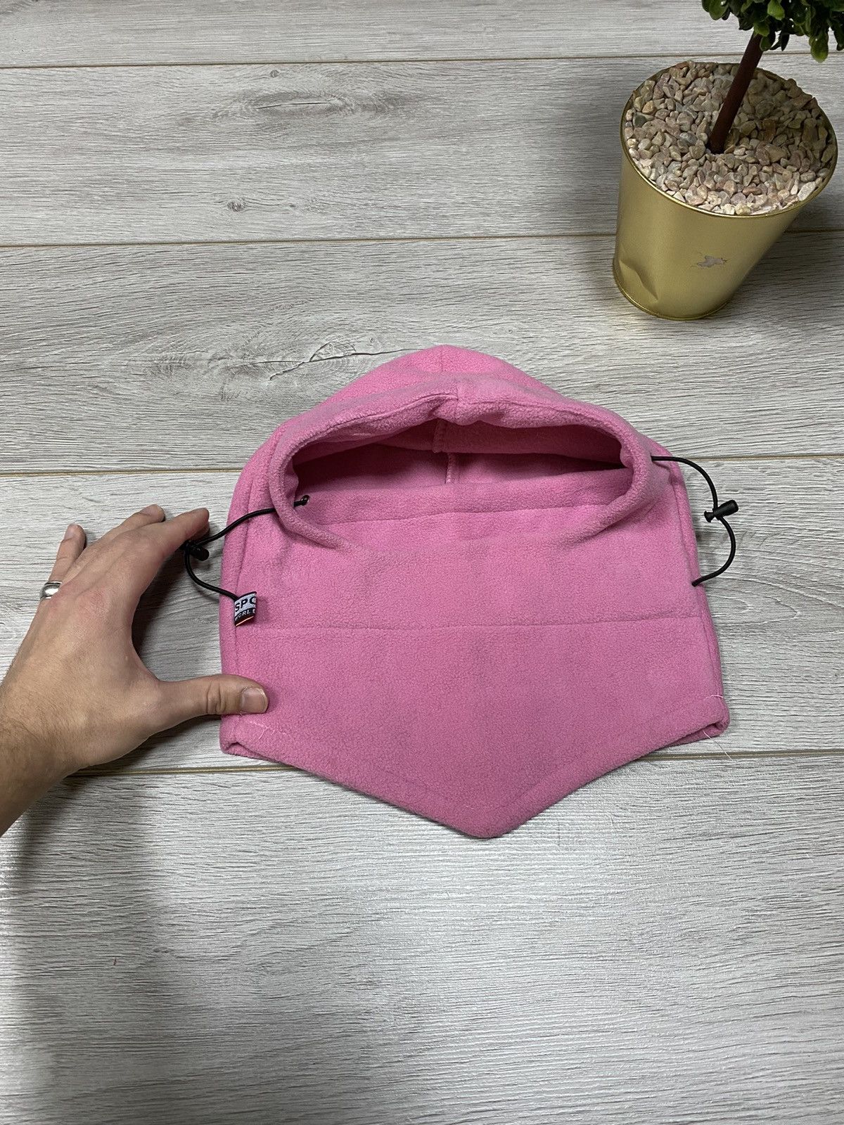 Vintage Adjusting Balaclava glamour mask vintage fleece hat Japanese Size ONE SIZE - 1 Thumbnail