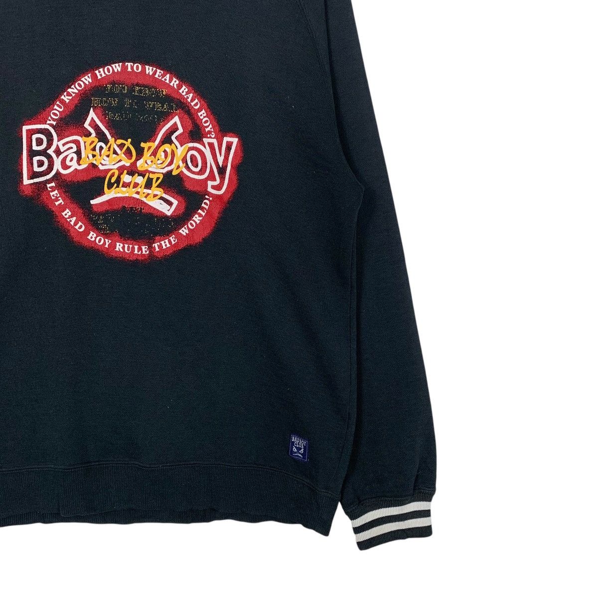 Japanese Brand Japanese Brand Bad Boy Club Big Logo Crewneck Sweatshirt Size US M / EU 48-50 / 2 - 4 Thumbnail