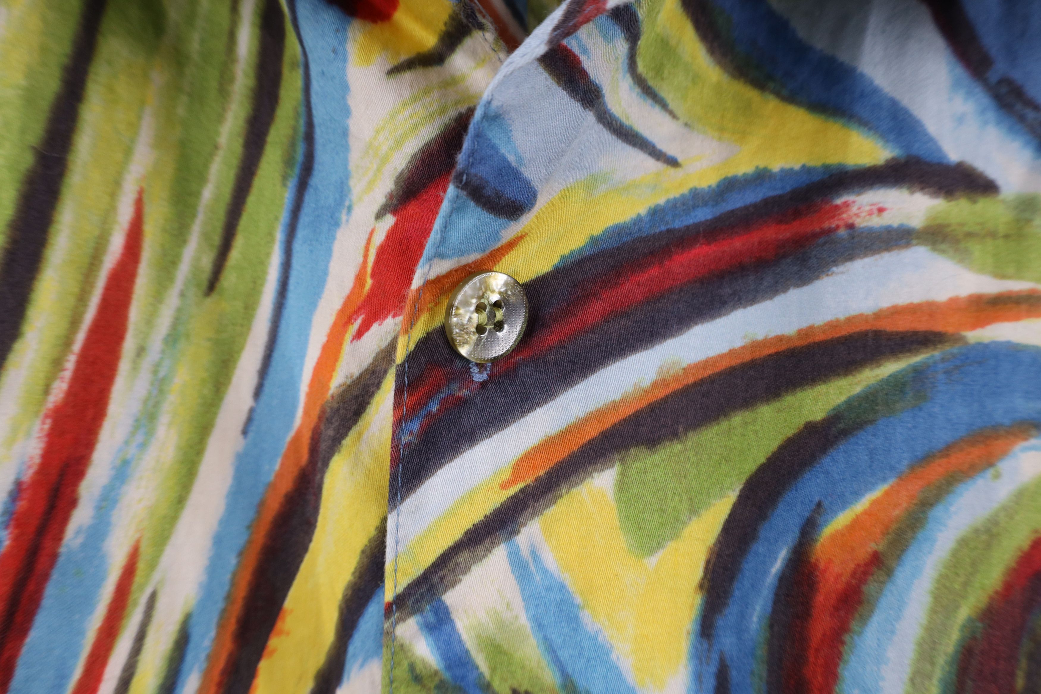 Vintage Vintage 90s Jams World Surf Line Collared Button Shirt USA Size US XL / EU 56 / 4 - 5 Thumbnail