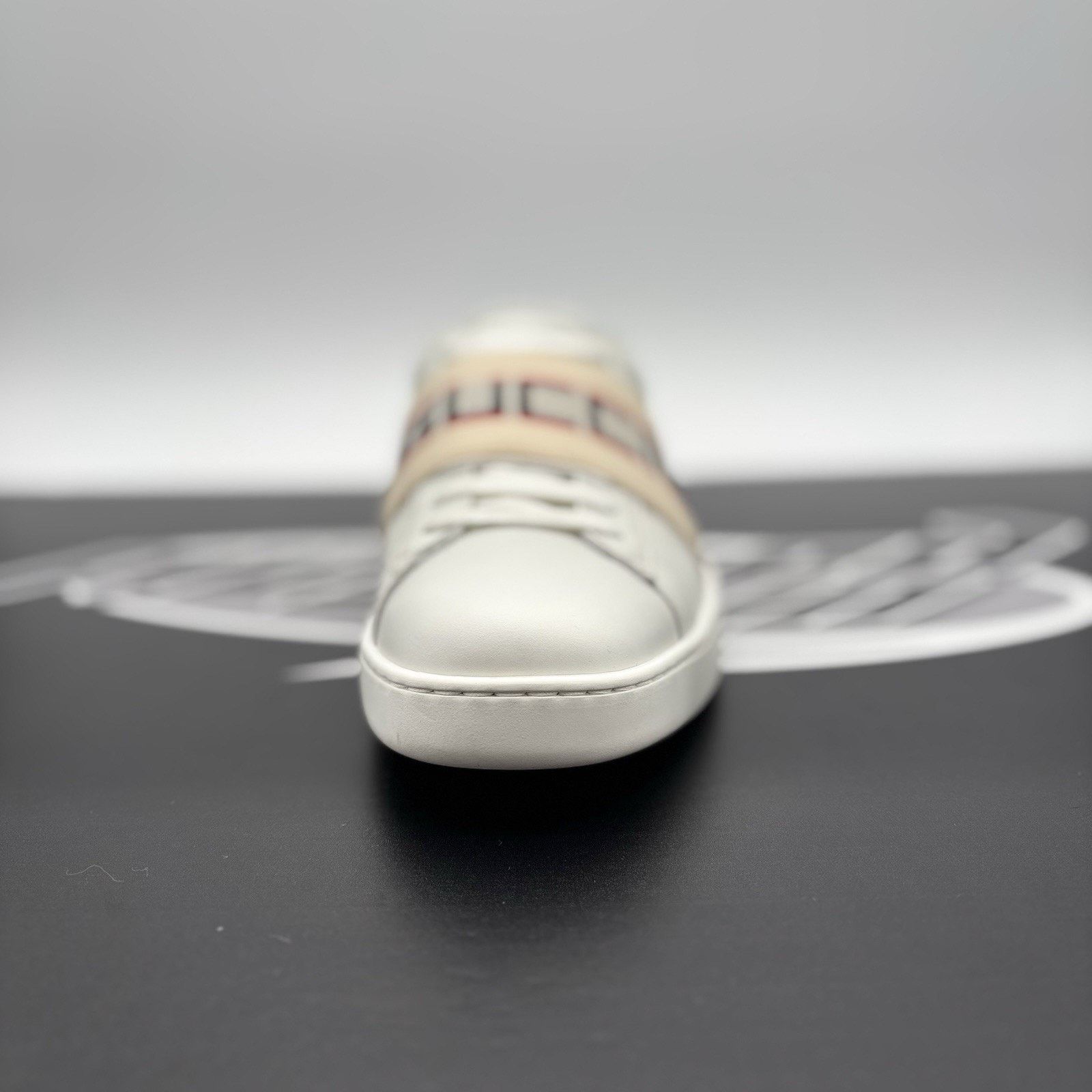 Gucci Gucci Ace Leather With Strap ‘ White ’ | NEW! Size US 9 / EU 42 - 15 Thumbnail
