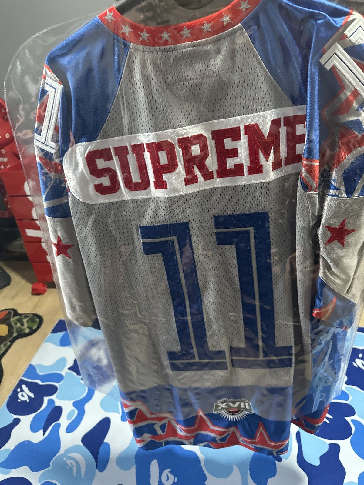 Supreme Supreme star jersey Size US L / EU 52-54 / 3 - 4 Thumbnail