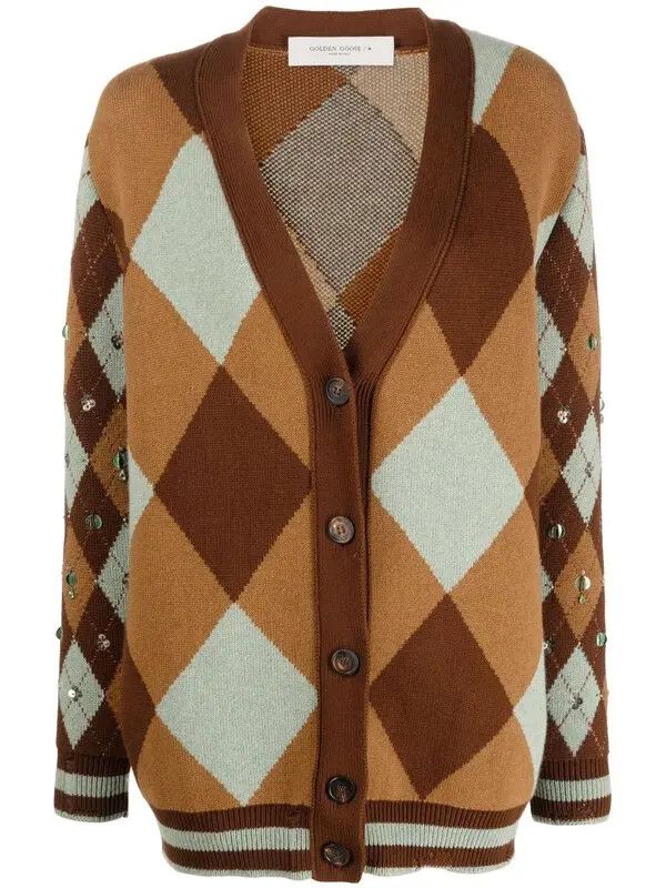 Golden Goose o1y0825 Cardigan in Multicolor Size XS / US 0-2 / IT 36-38 - 1 Thumbnail
