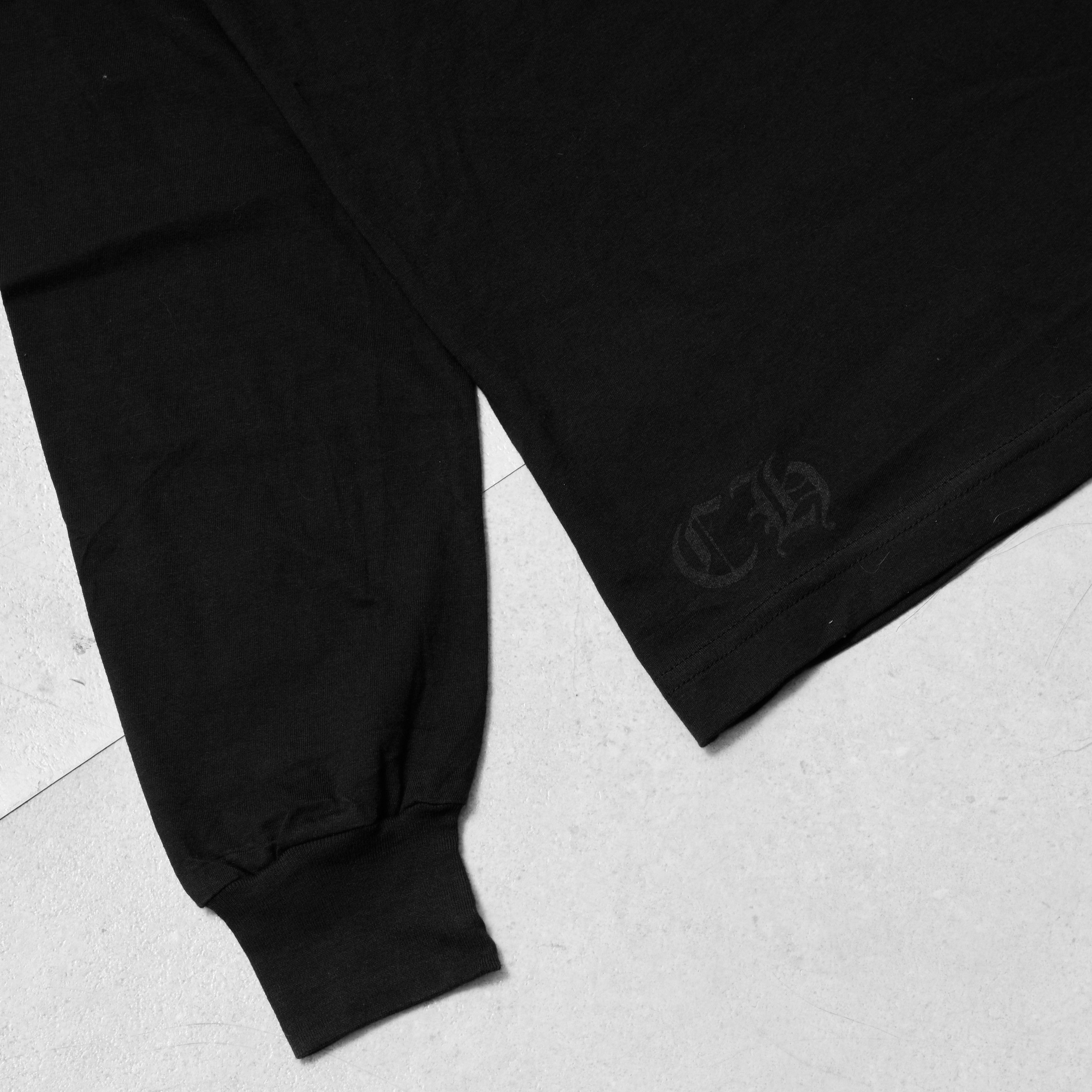 Chrome Hearts CHROME HEARTS Manchester Long Sleeve Tee Shirt BLACK Size US S / EU 44-46 / 1 - 6 Thumbnail