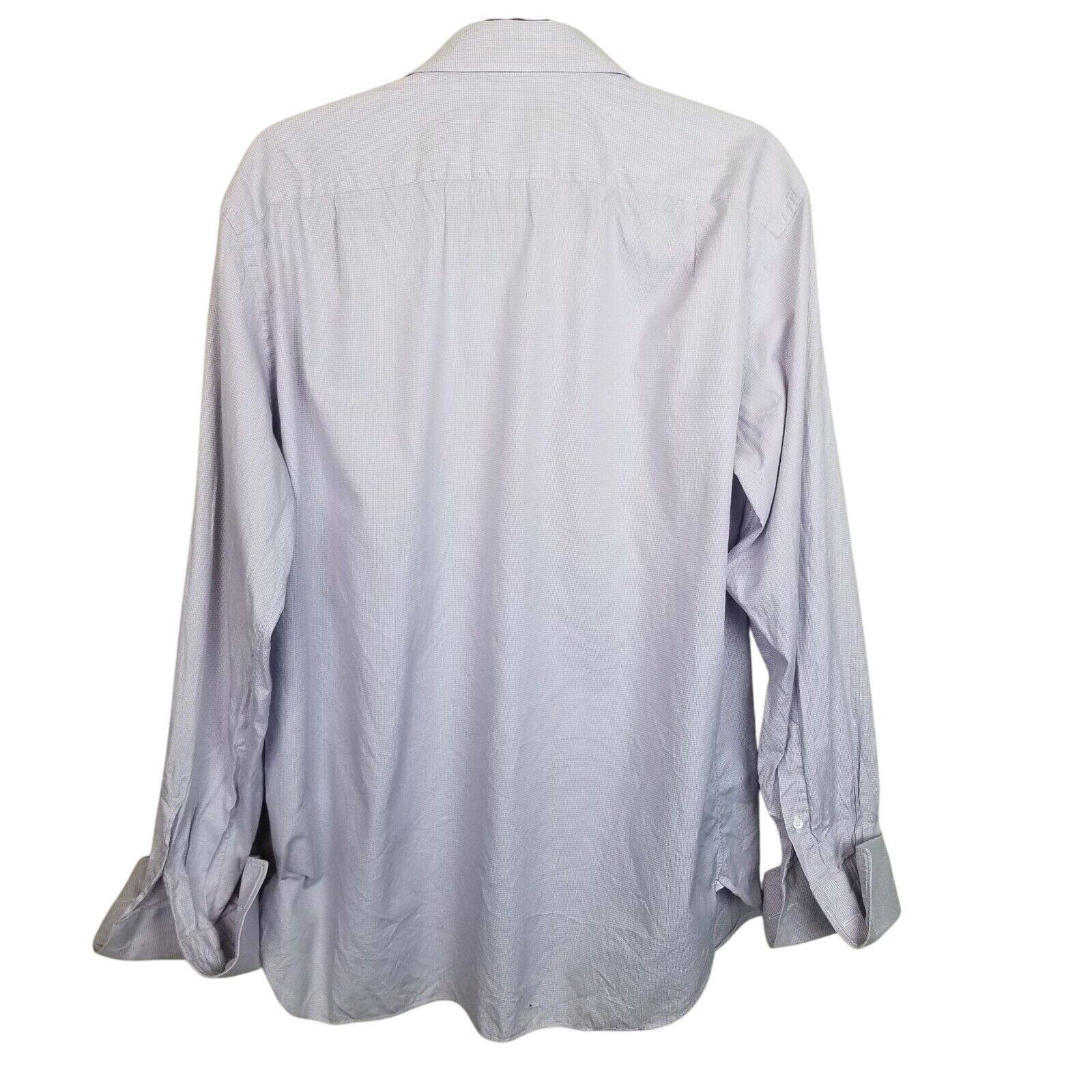 Ermenegildo Zegna Ermenegildo Zegna Mens Dress Shirt Sze 42R Boardroom Luxury Size US L / EU 52-54 / 3 - 8 Thumbnail