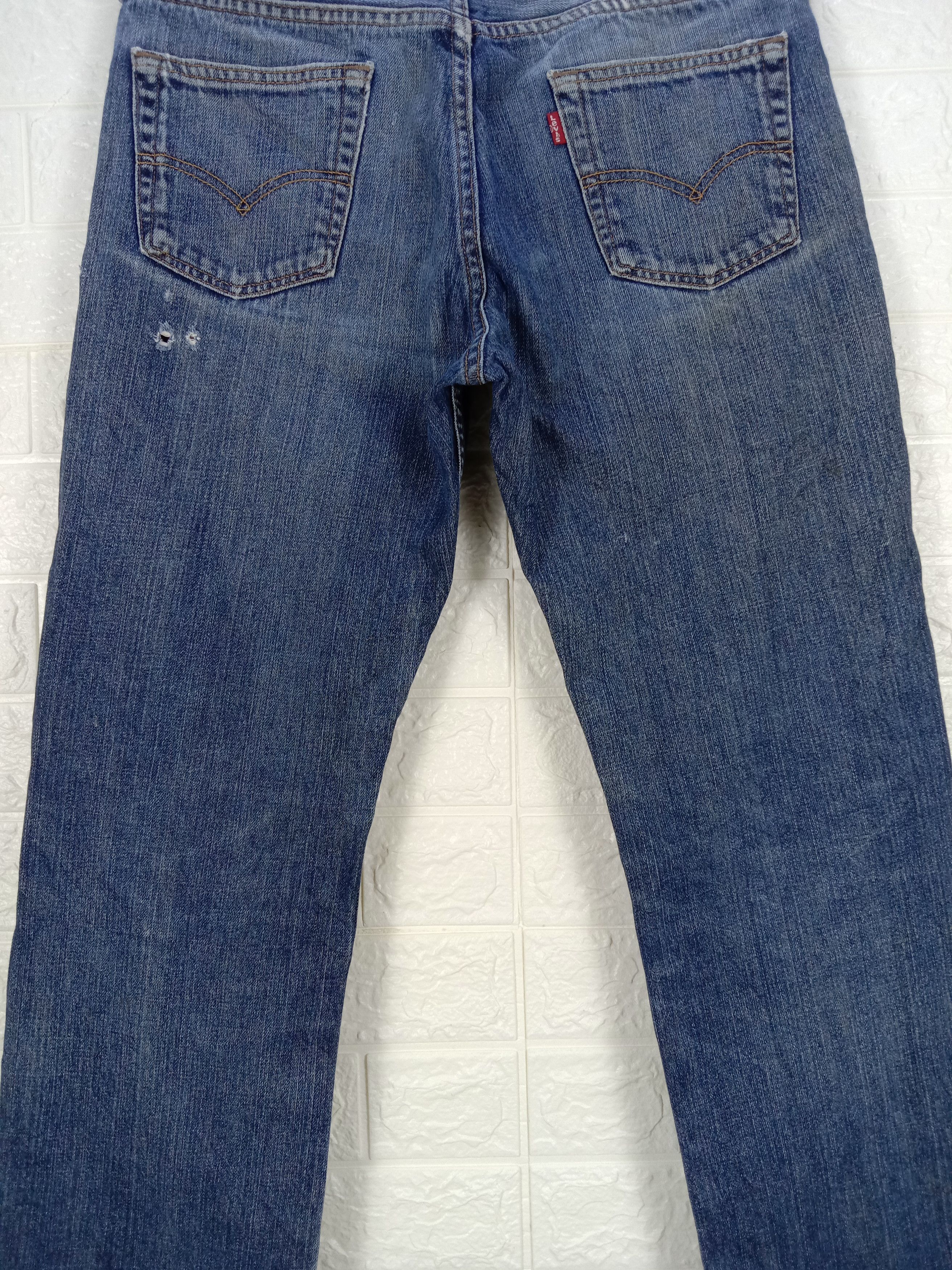 Levi's Vintage Levi's 514 Jeans Earth Tone Ripped Denim Size US 30 / EU 46 - 7 Thumbnail