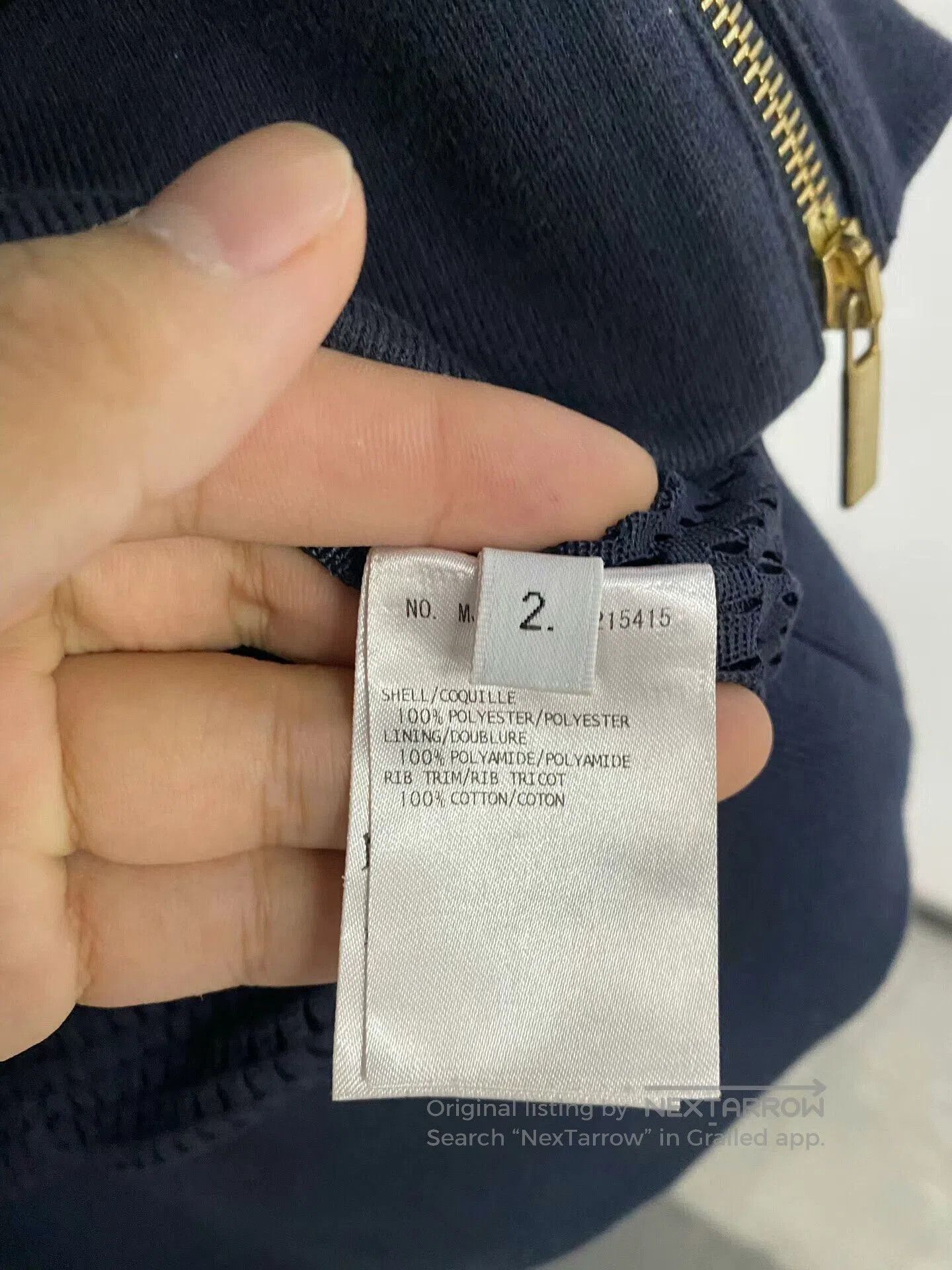 Thom Browne thom browne navy central stripe jacket. Size US M / EU 48-50 / 2 - 4 Thumbnail