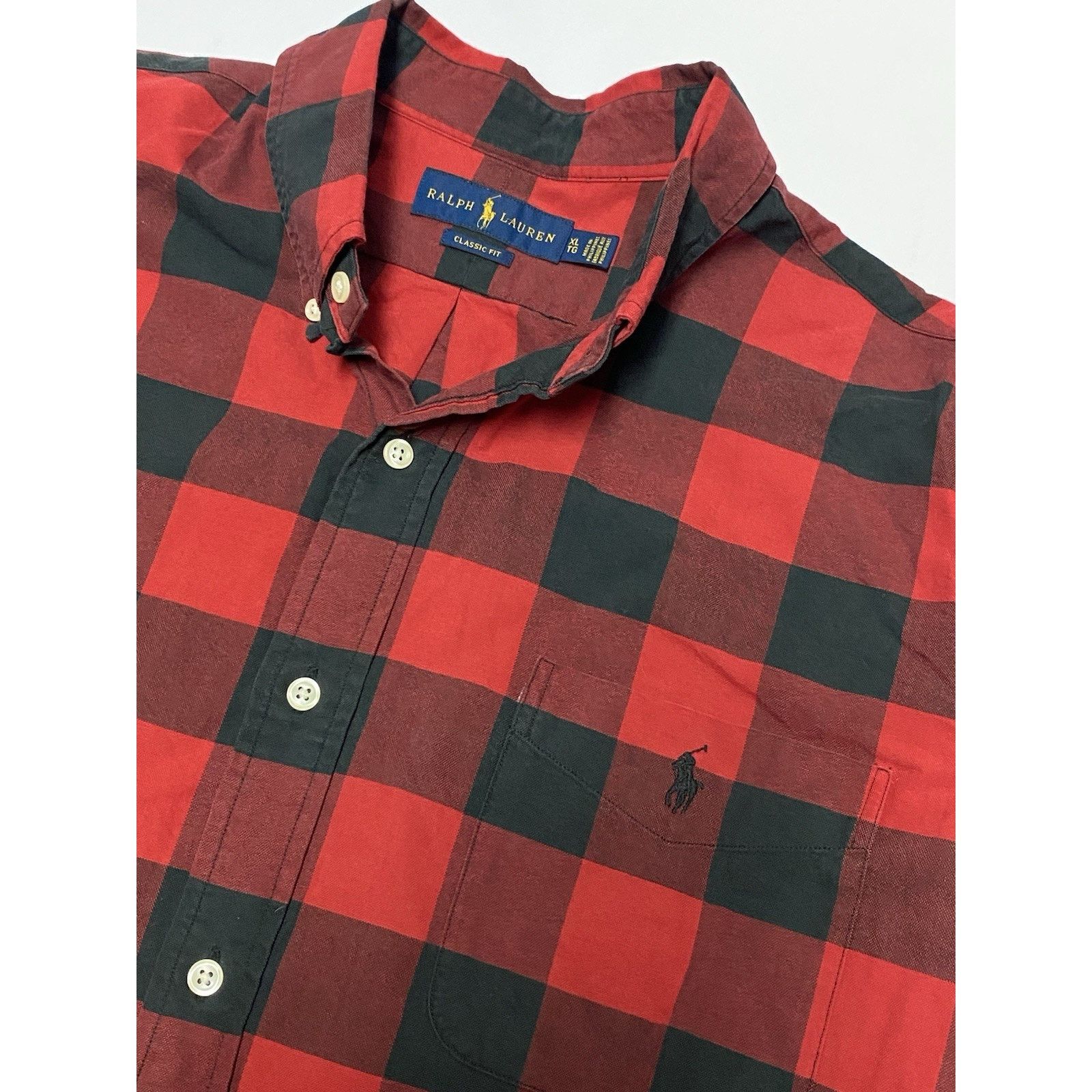 Polo Ralph Lauren RL Men’s Sz XL Plaid Long Sleeve Button Down Classic Fit Size US XL / EU 56 / 4 - 1 Thumbnail