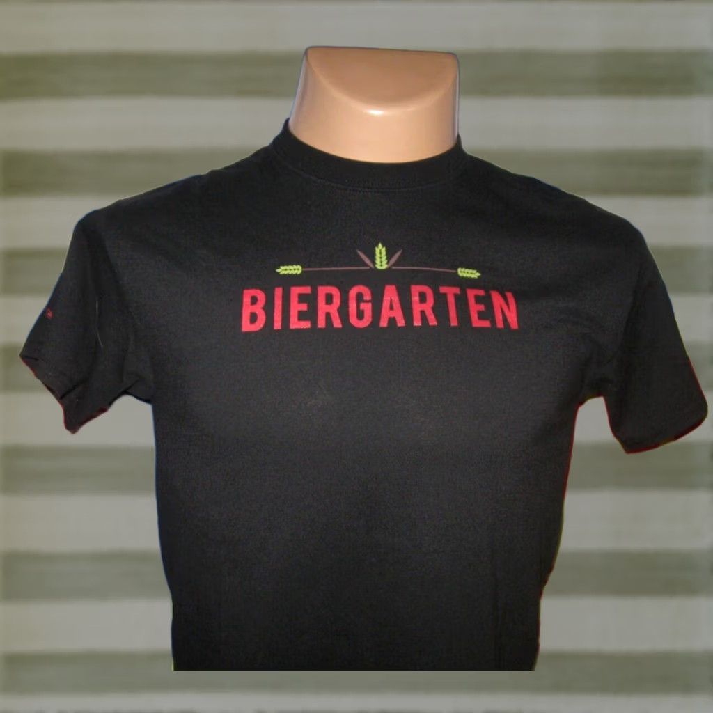 Vintage RAMSTEIN BEER Biergarten t shirt Men's Adult Medium Brewing GERMAN LAGERS Size US M / EU 48-50 / 2 - 1 Thumbnail