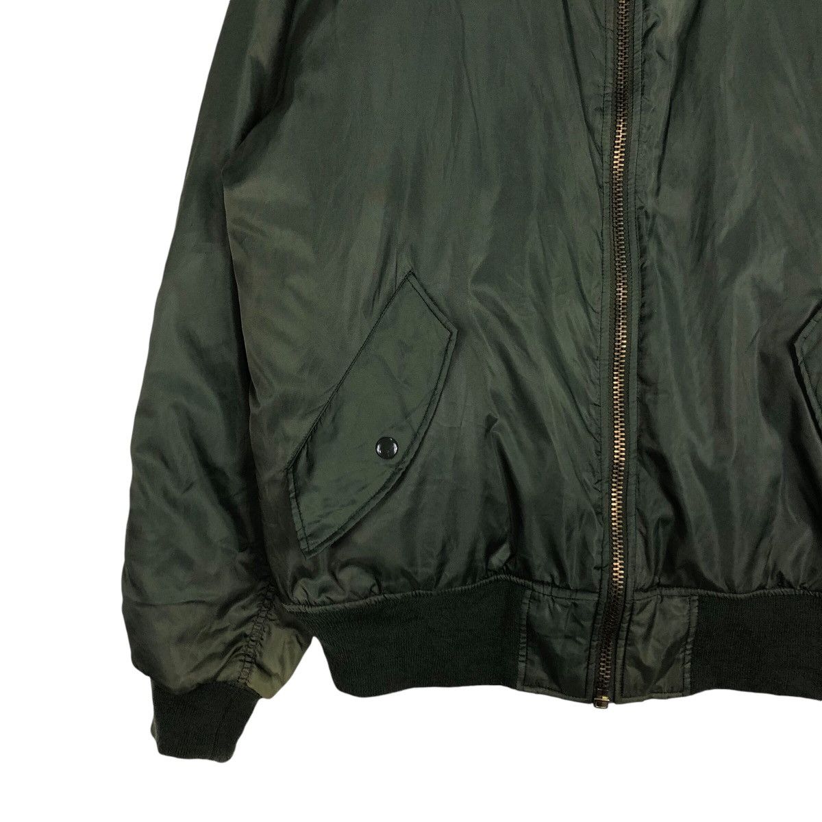 Japanese Brand Vintage RiotRiot Bomber Jacket Military Design Issey Miyake Size US L / EU 52-54 / 3 - 5 Thumbnail