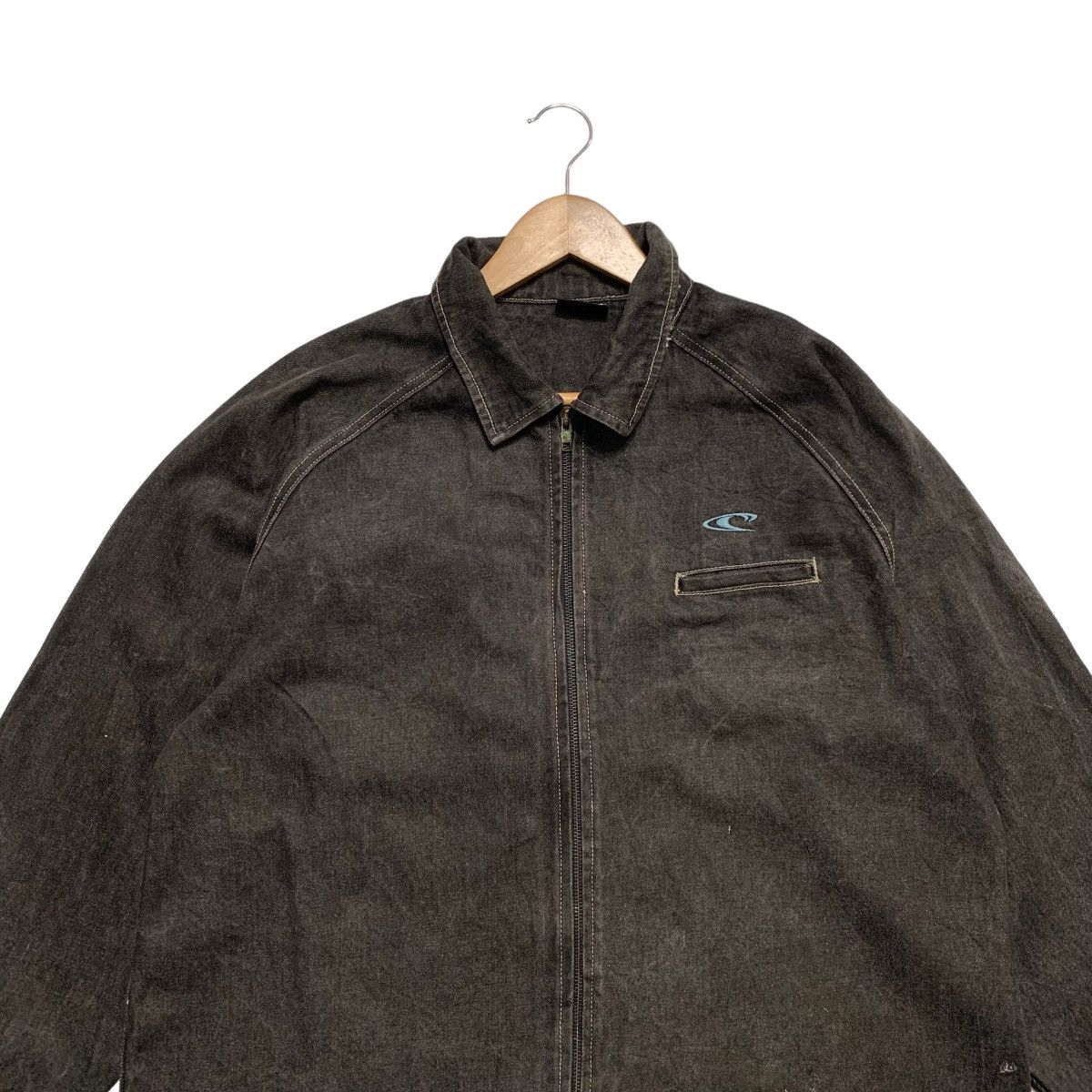 O'Neill Vintage Oneil Zipper Denim Jacket Size US L / EU 52-54 / 3 - 4 Thumbnail