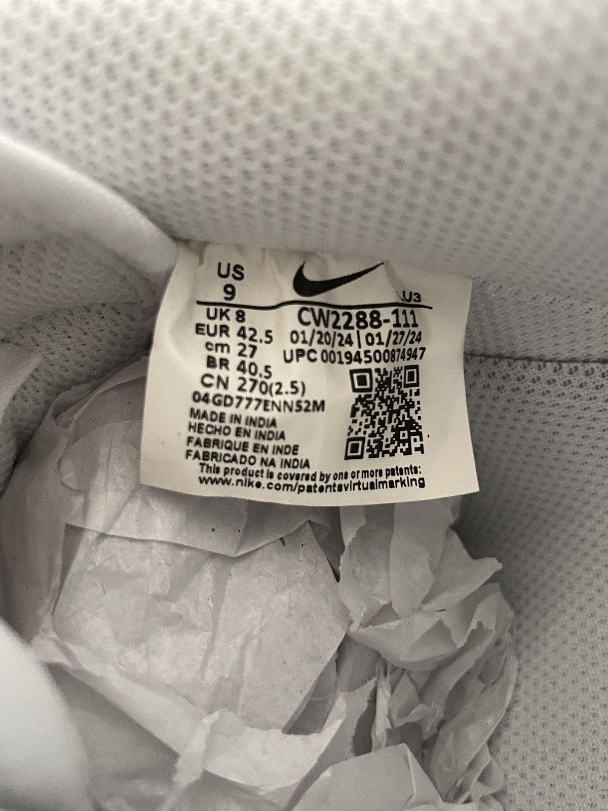 Nike Nike Airforce 1 Size US 9 / EU 42 - 8 Thumbnail