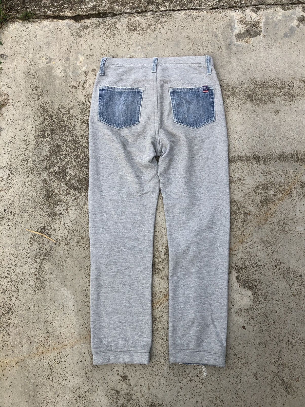 Japanese Brand RECONSTRUCTED DENIM BY RODEO CROWN Size US 30 / EU 46 - 6 Thumbnail