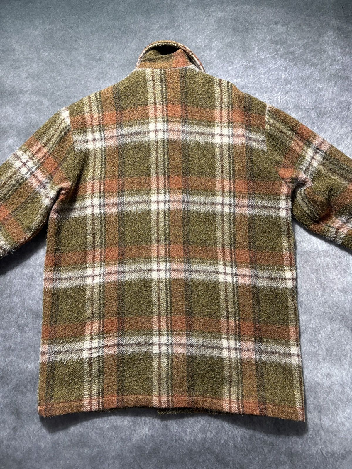 Vintage Vintage Plaid Jacket Lined Chore Coat Wool Deacon Bros Hunt Size US L / EU 52-54 / 3 - 13 Thumbnail