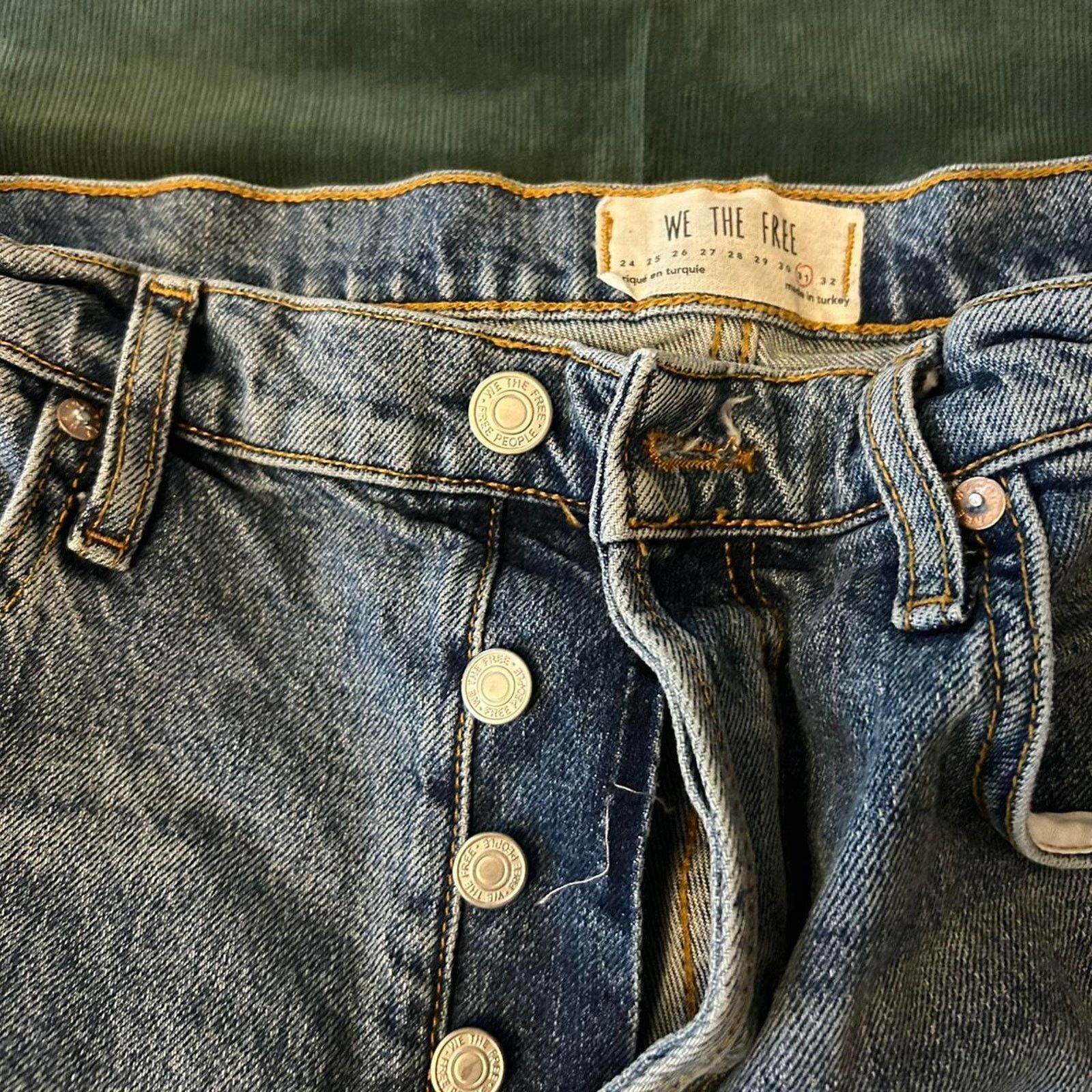 Free People Free people denim shorts Size 31" - 2 Thumbnail